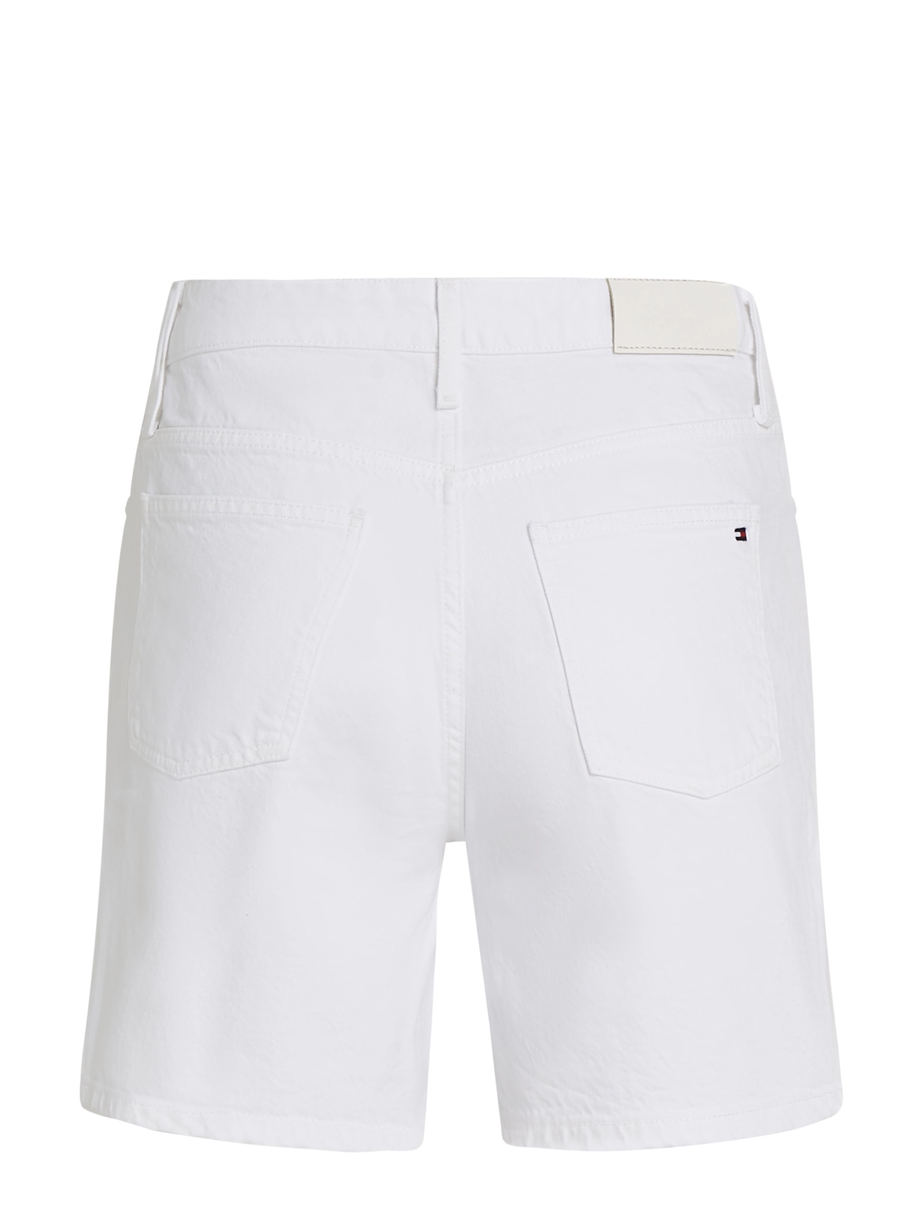 Tommy Hilfiger - DNM STRAIGHT SHORT RW WHITE - džinsa šorti - th optic white - 2