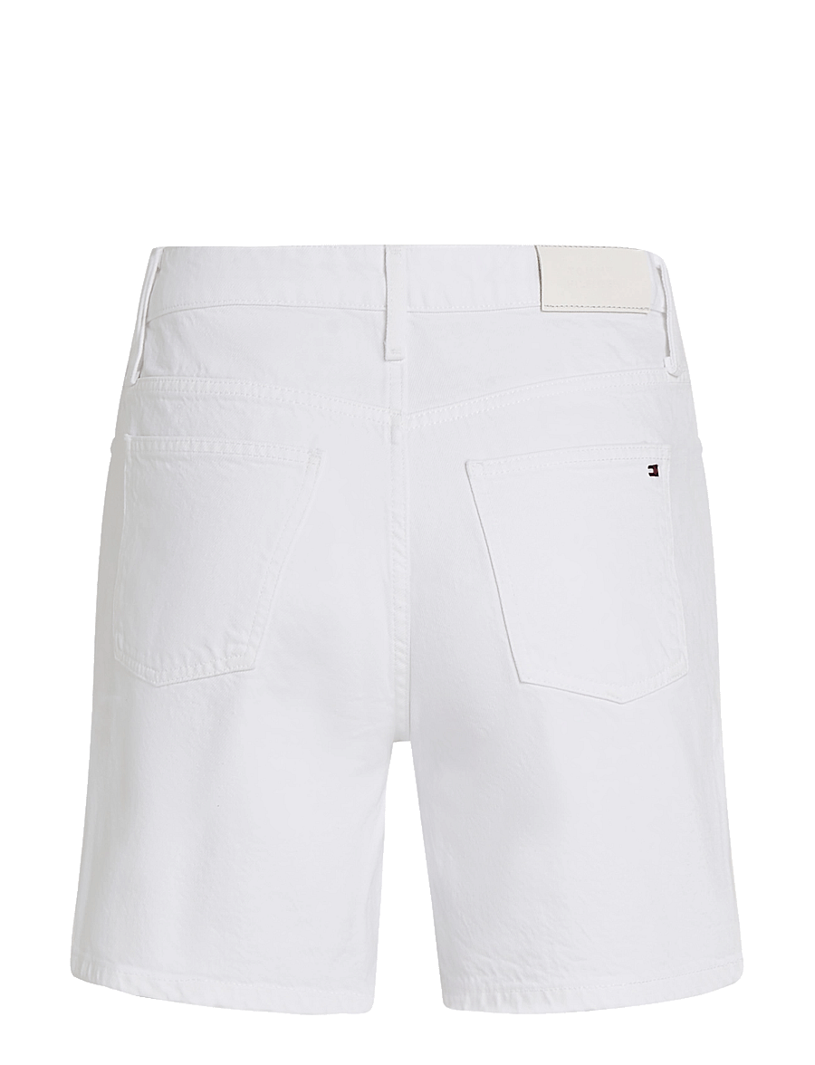 Tommy Hilfiger - DNM STRAIGHT SHORT RW WHITE - lühikesed teksapüksid - th optic white - 2