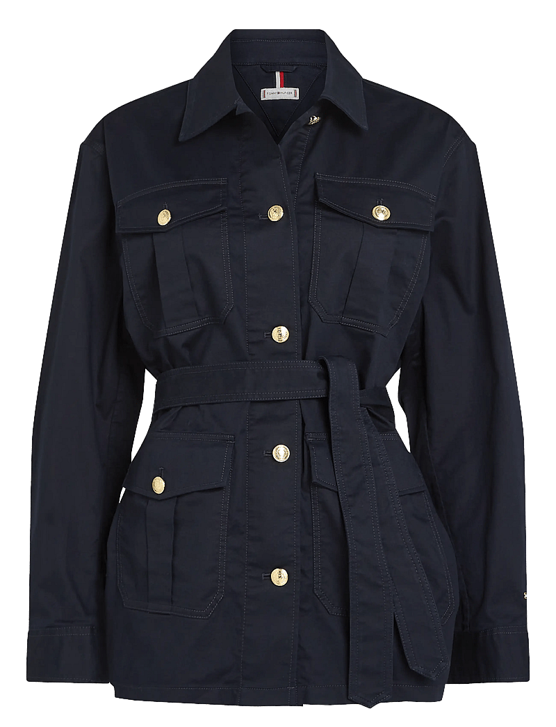 Tommy Hilfiger - GOLD BUTTON UTILITY JACKET - fall jackets - dark night navy - 1