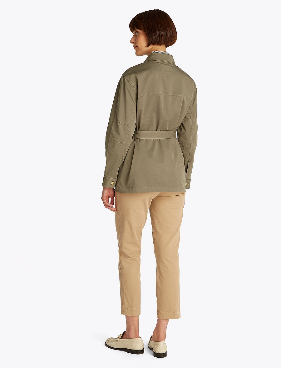 Tommy Hilfiger - GOLD BUTTON UTILITY JACKET - spring jackets - tundra brown - 2