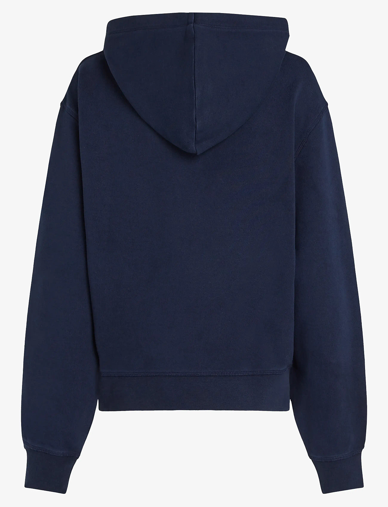 Tommy Hilfiger - REG CONTRAST FLAG HOODIE - kapuutsiga dressipluusid - dark night navy - 2