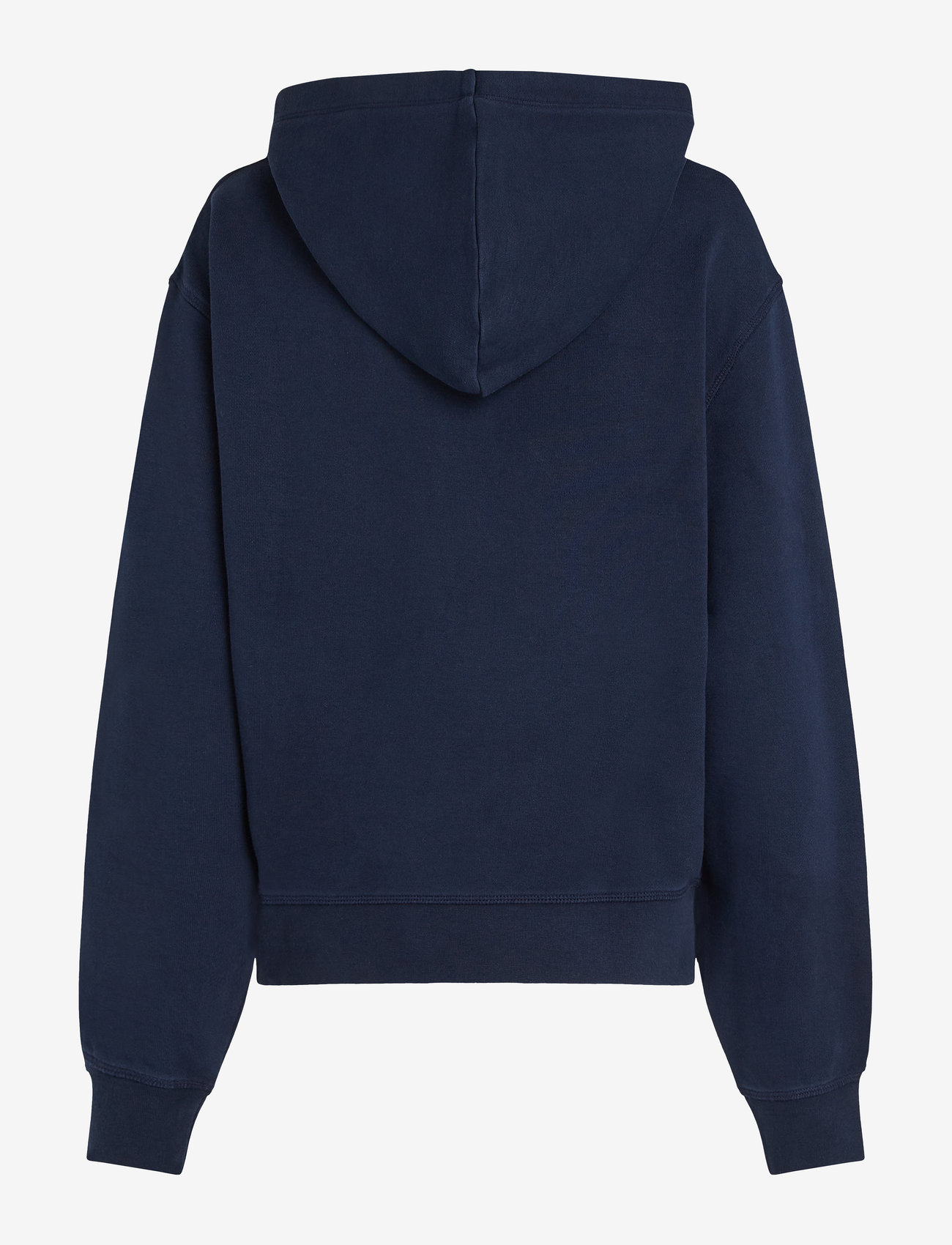 Tommy Hilfiger - REG CONTRAST FLAG HOODIE - kapuutsiga dressipluusid - dark night navy - 5