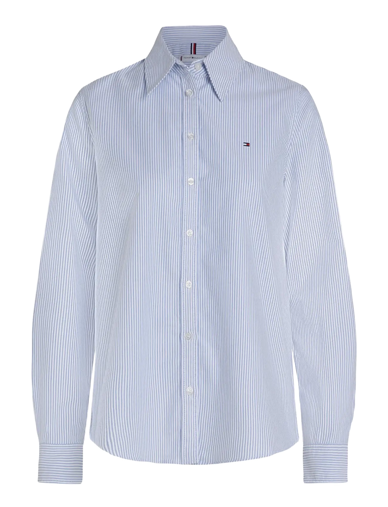 Tommy Hilfiger - OXFORD RELAXED LS SHIRT - langærmede skjorter - classic ithaca stp mid blue - 1