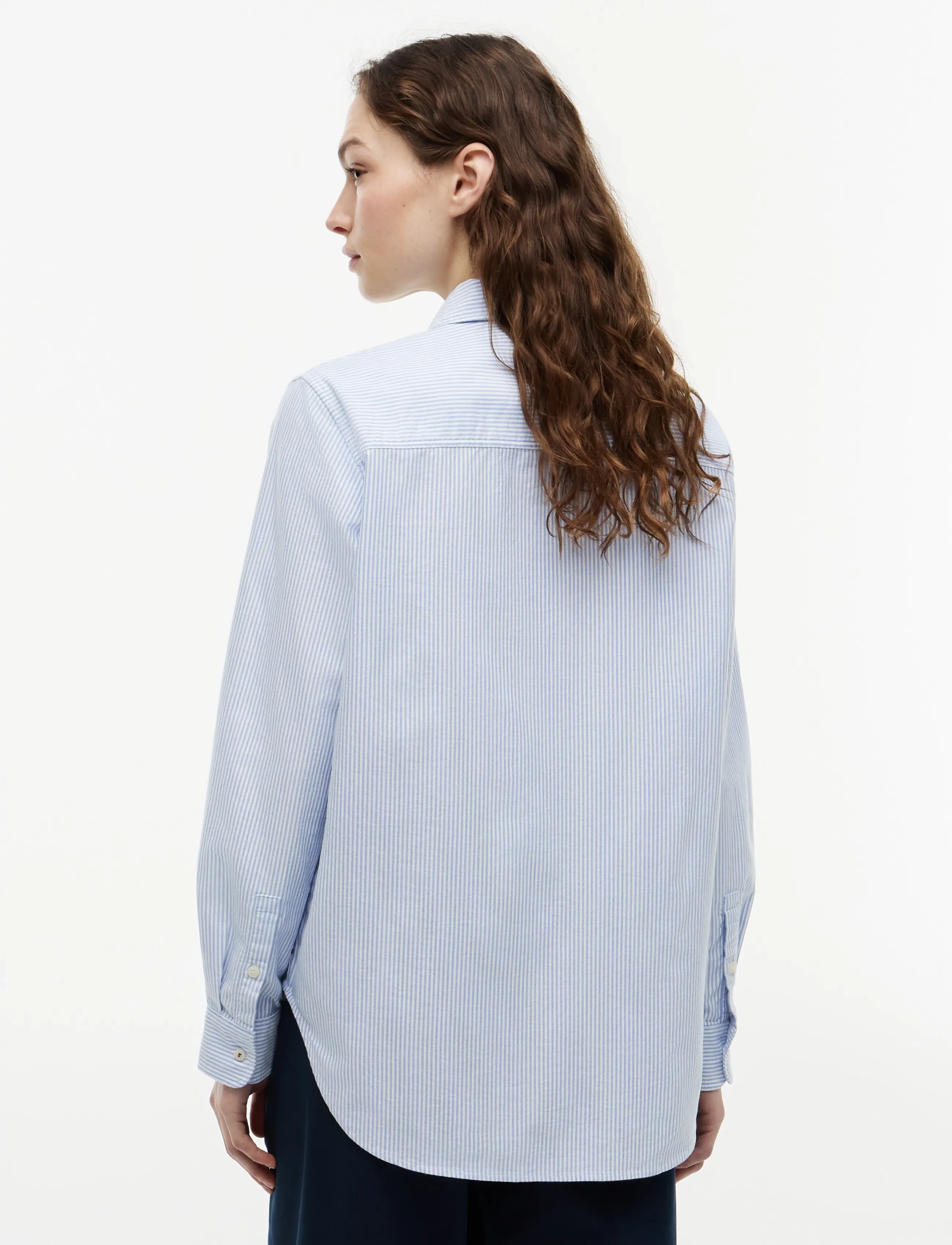 Tommy Hilfiger - OXFORD RELAXED LS SHIRT - langærmede skjorter - classic ithaca stp mid blue - 3