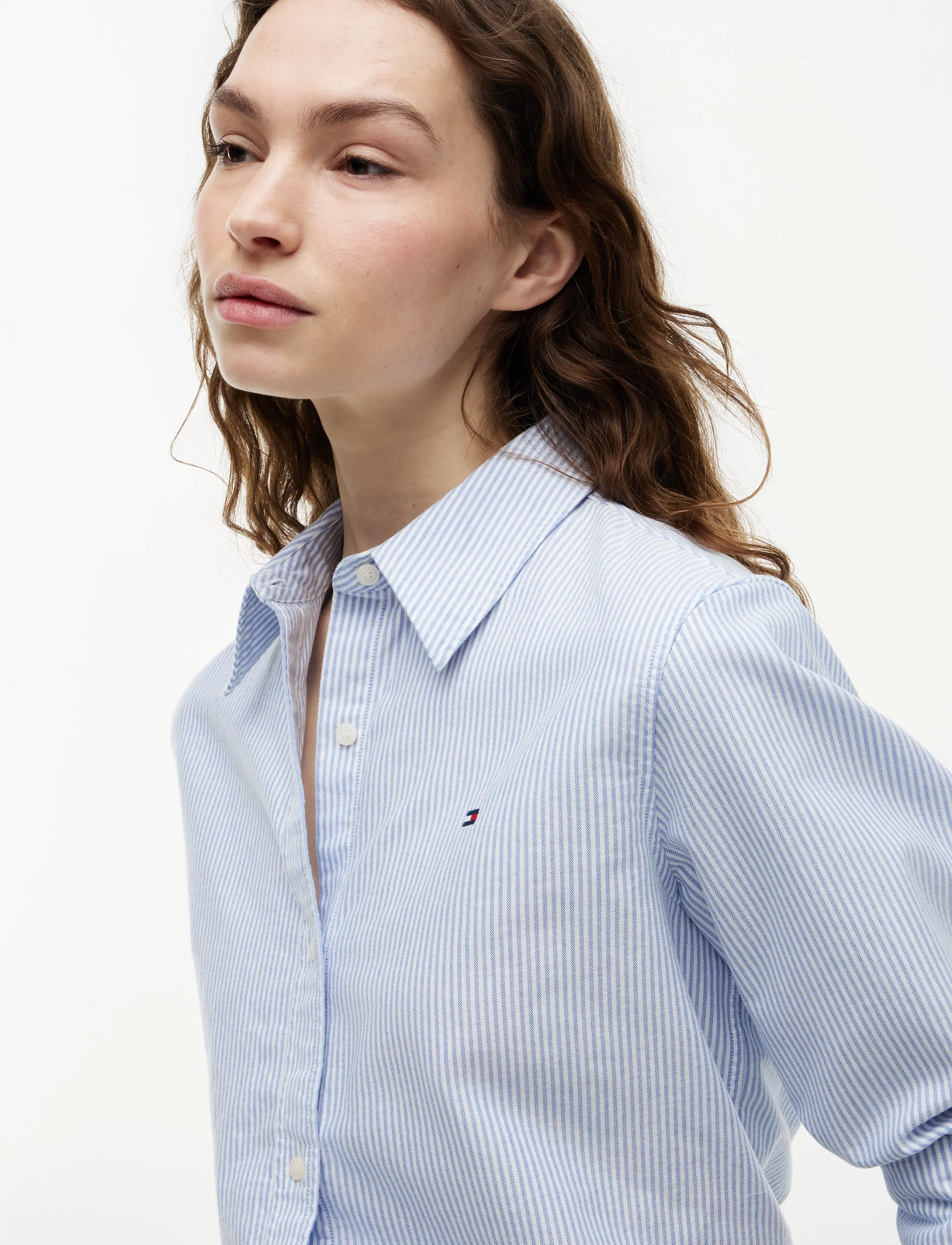 Tommy Hilfiger - OXFORD RELAXED LS SHIRT - langærmede skjorter - classic ithaca stp mid blue - 5