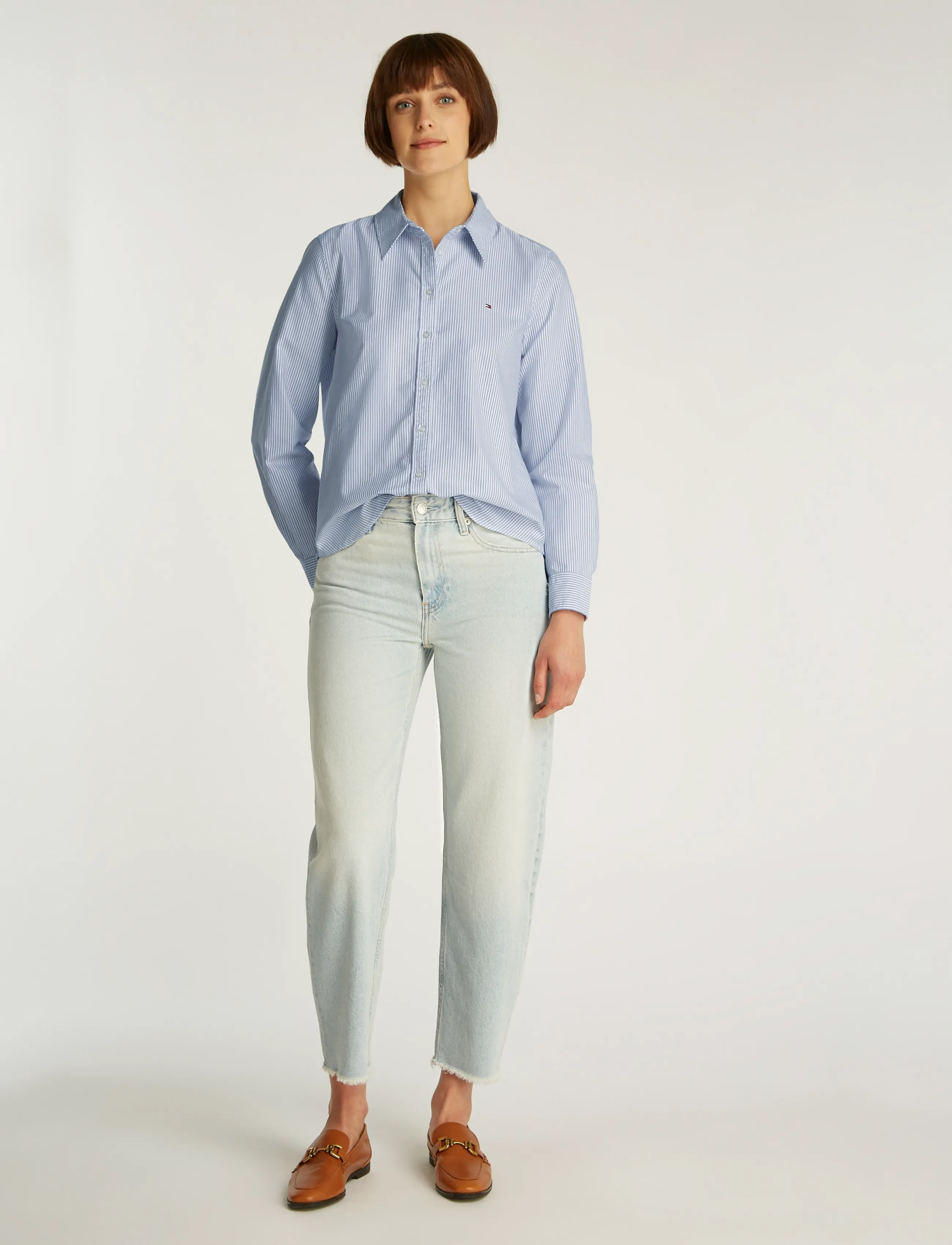TOMMY HILFIGER Oxford Relaxed Ls Shirt skjortor dam – bild 8