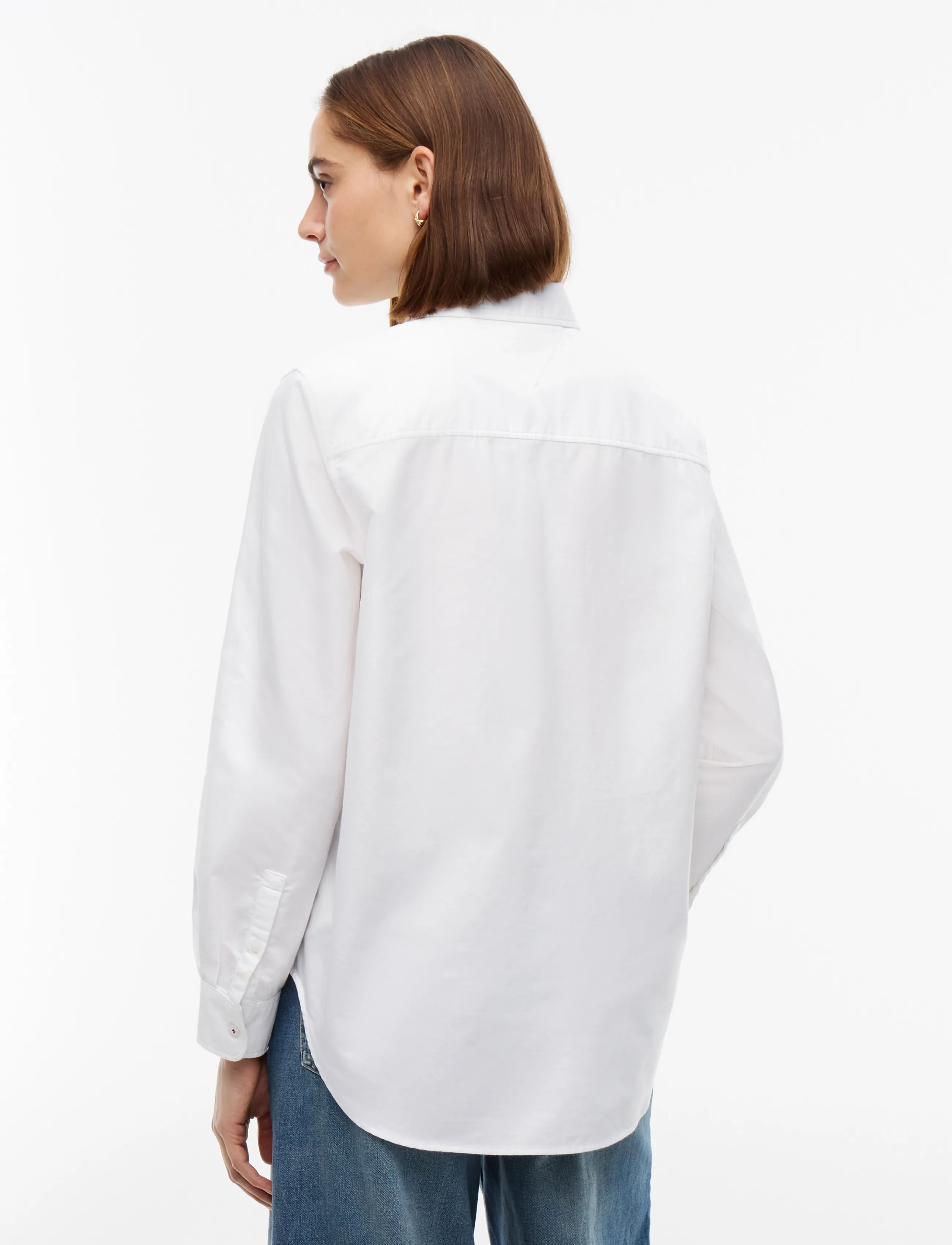 Tommy Hilfiger - OXFORD RELAXED LS SHIRT - langærmede skjorter - optic white - 3