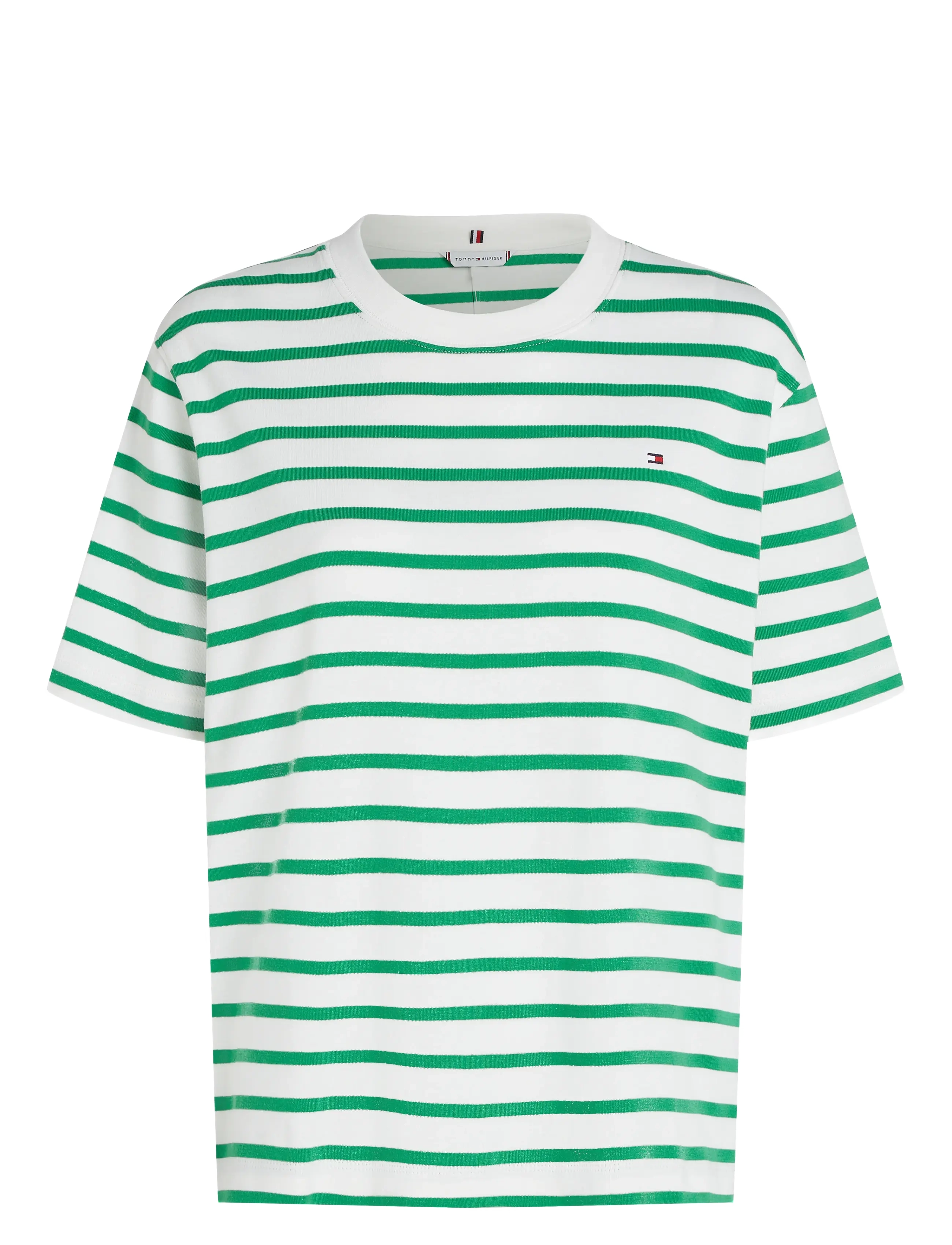 Tommy Hilfiger - RLX MODERN CODY SS - ecru/radiant green stp - 1