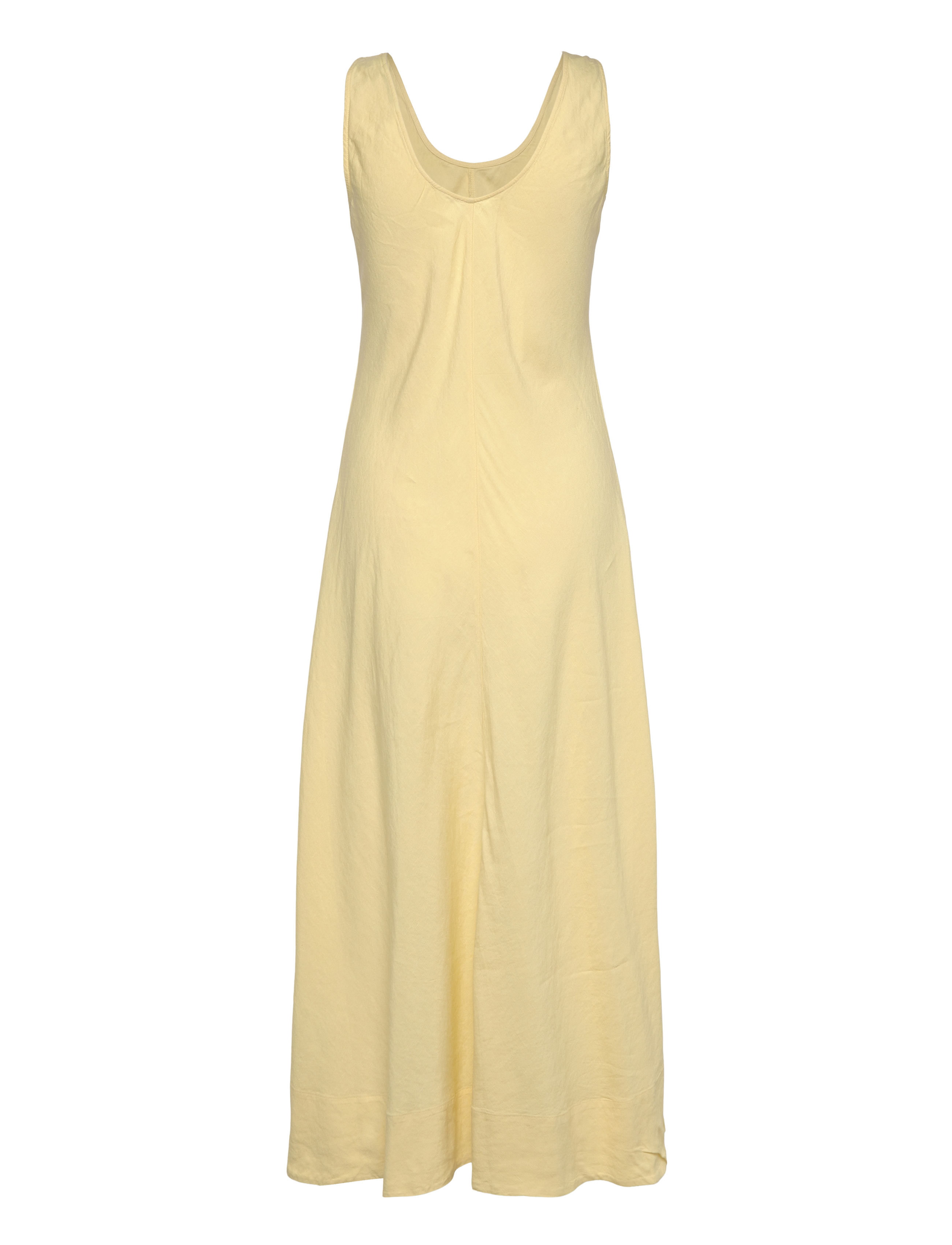 Textured Linen Tank Maxi Dress 2
