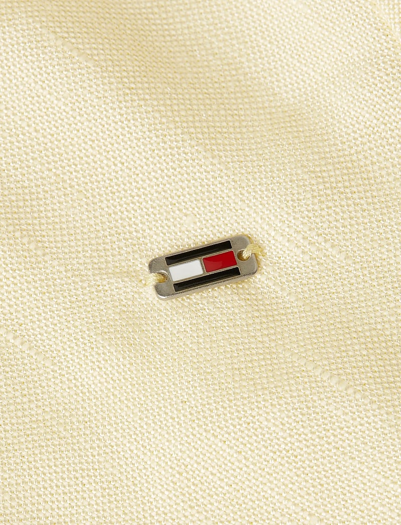 Tommy Hilfiger - TEXTURED LINEN TANK MAXI DRESS - maxikleider - lemon zest - 4