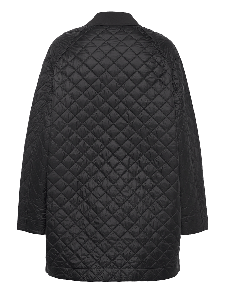 Tommy Hilfiger - PADDED NYLON REG QUILTED COAT - frühlingsjacken - black - 2