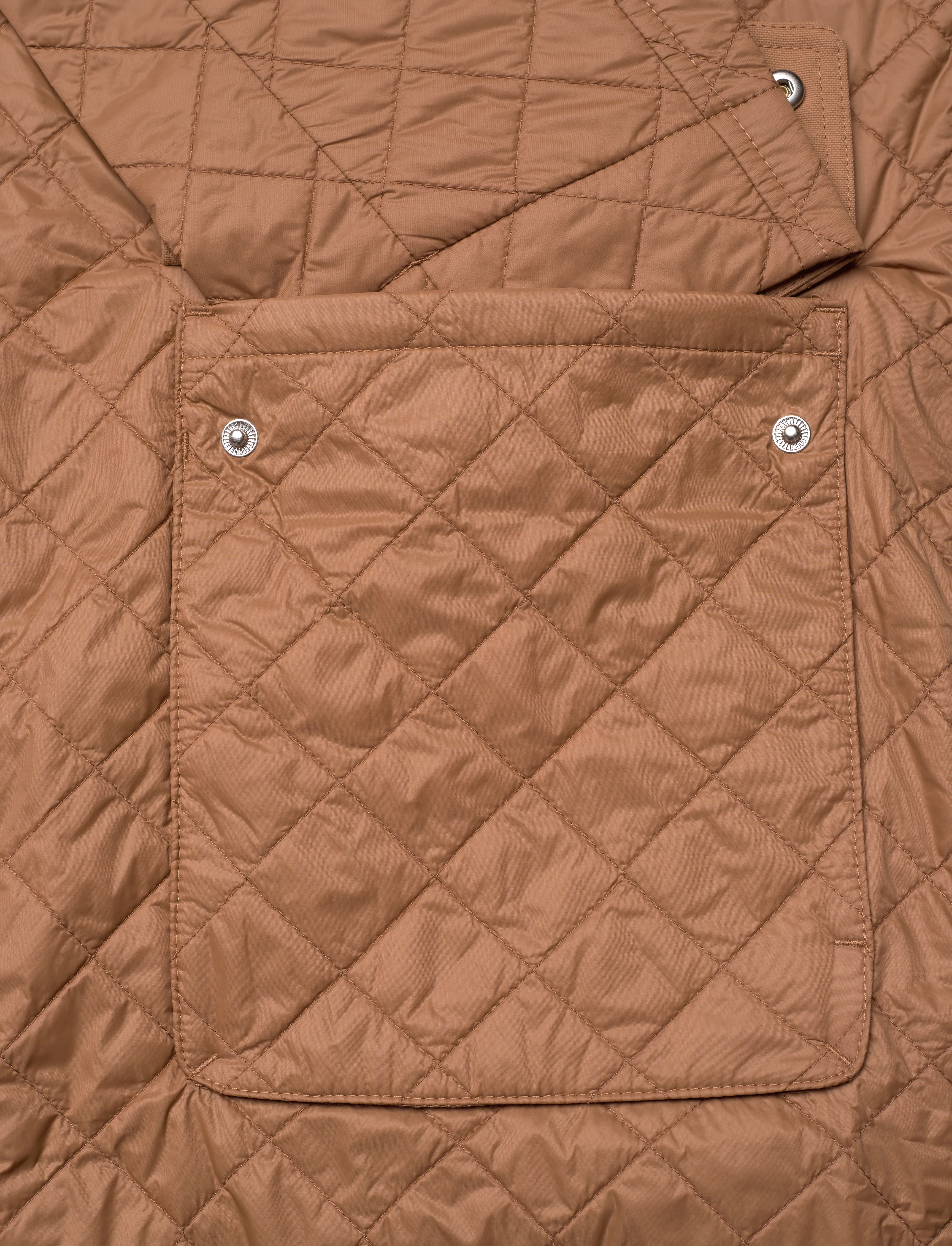 Tommy Hilfiger - PADDED NYLON REG QUILTED COAT - lentejassen - hickory - 5