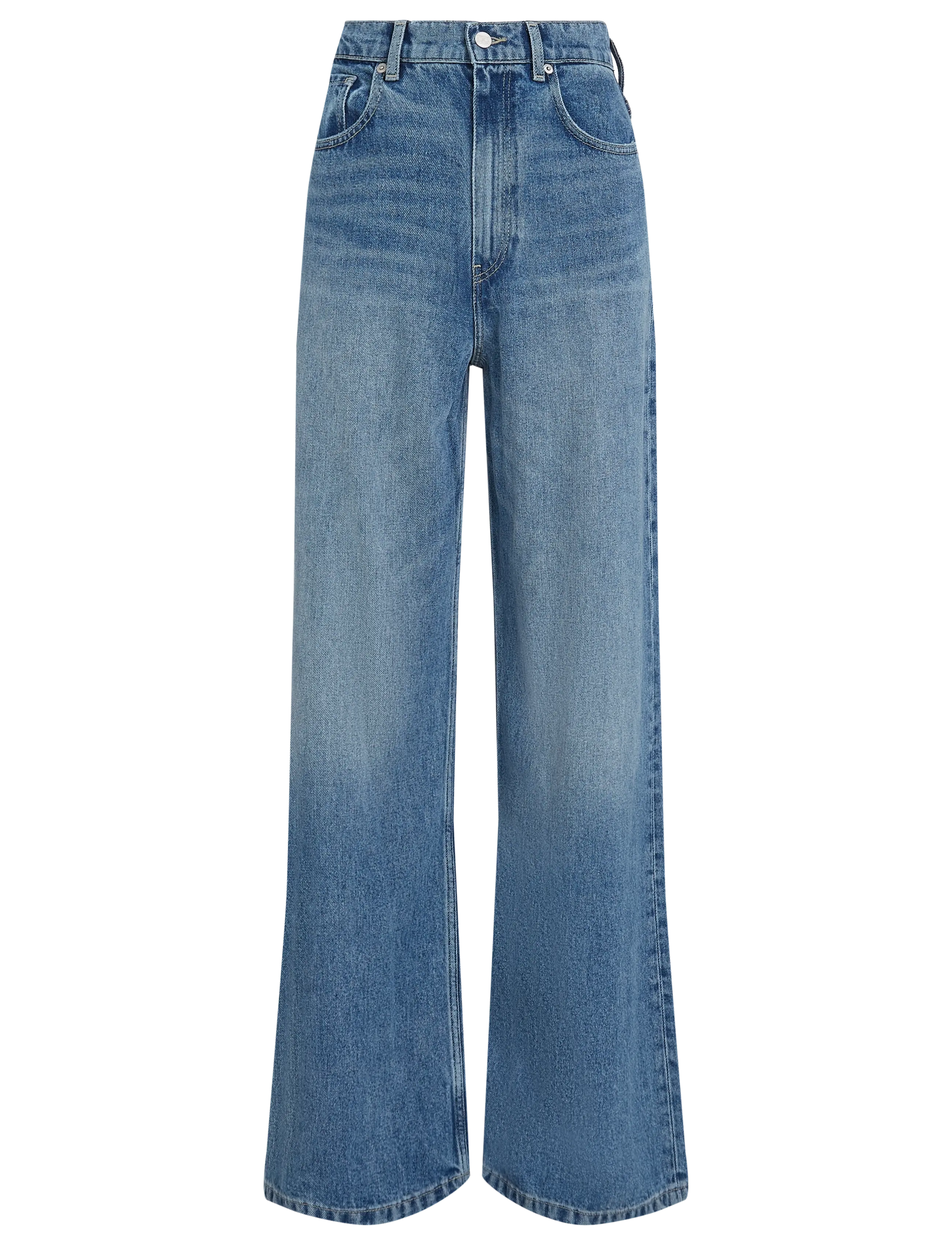 Tommy Hilfiger DNM LANA WIDE LEG HW - Premium styles - LANA / blue