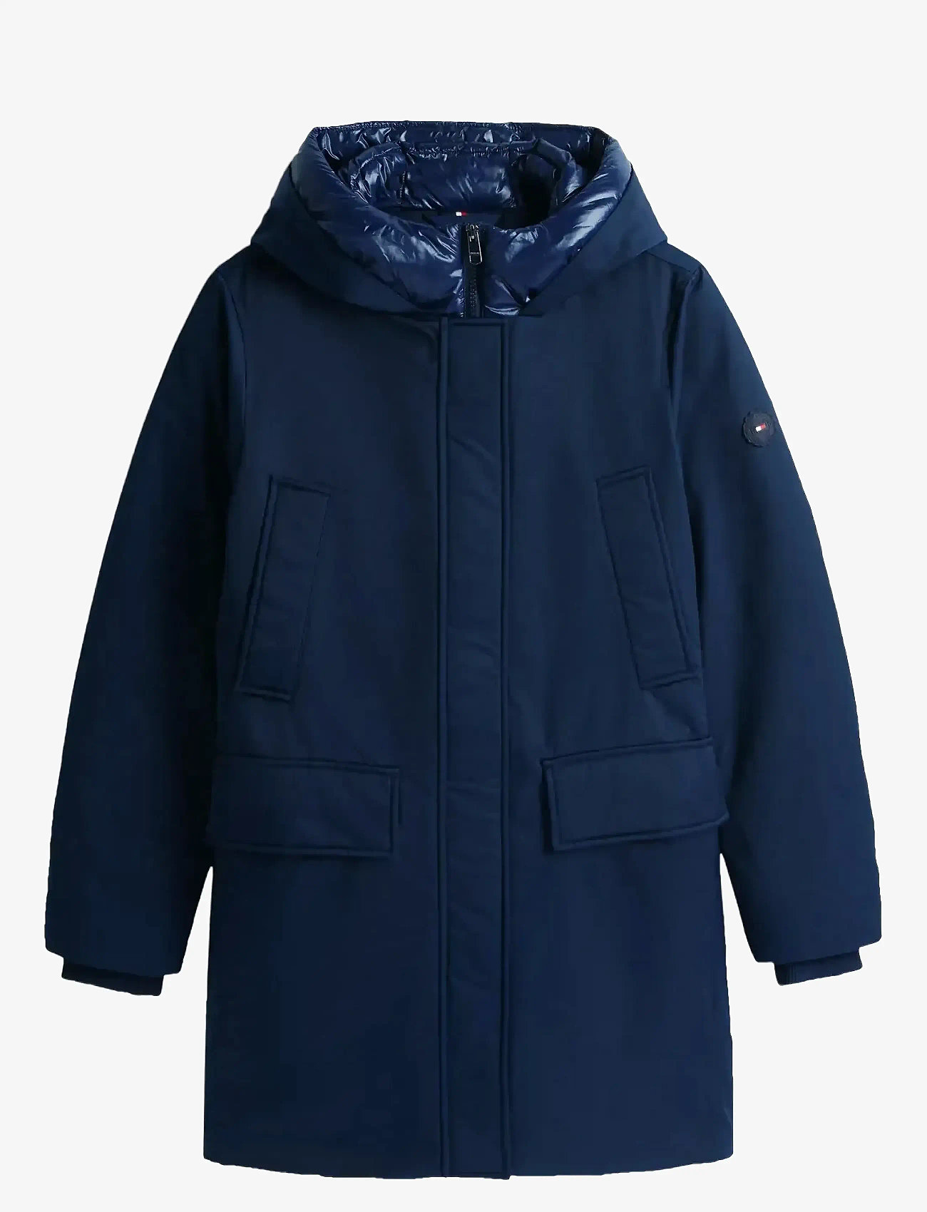 Tommy Hilfiger - PADDED NYLON REG PARKA - parkas - dark night navy - 1