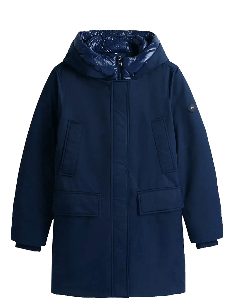 Tommy Hilfiger - PADDED NYLON REG PARKA - parkas - dark night navy - 1