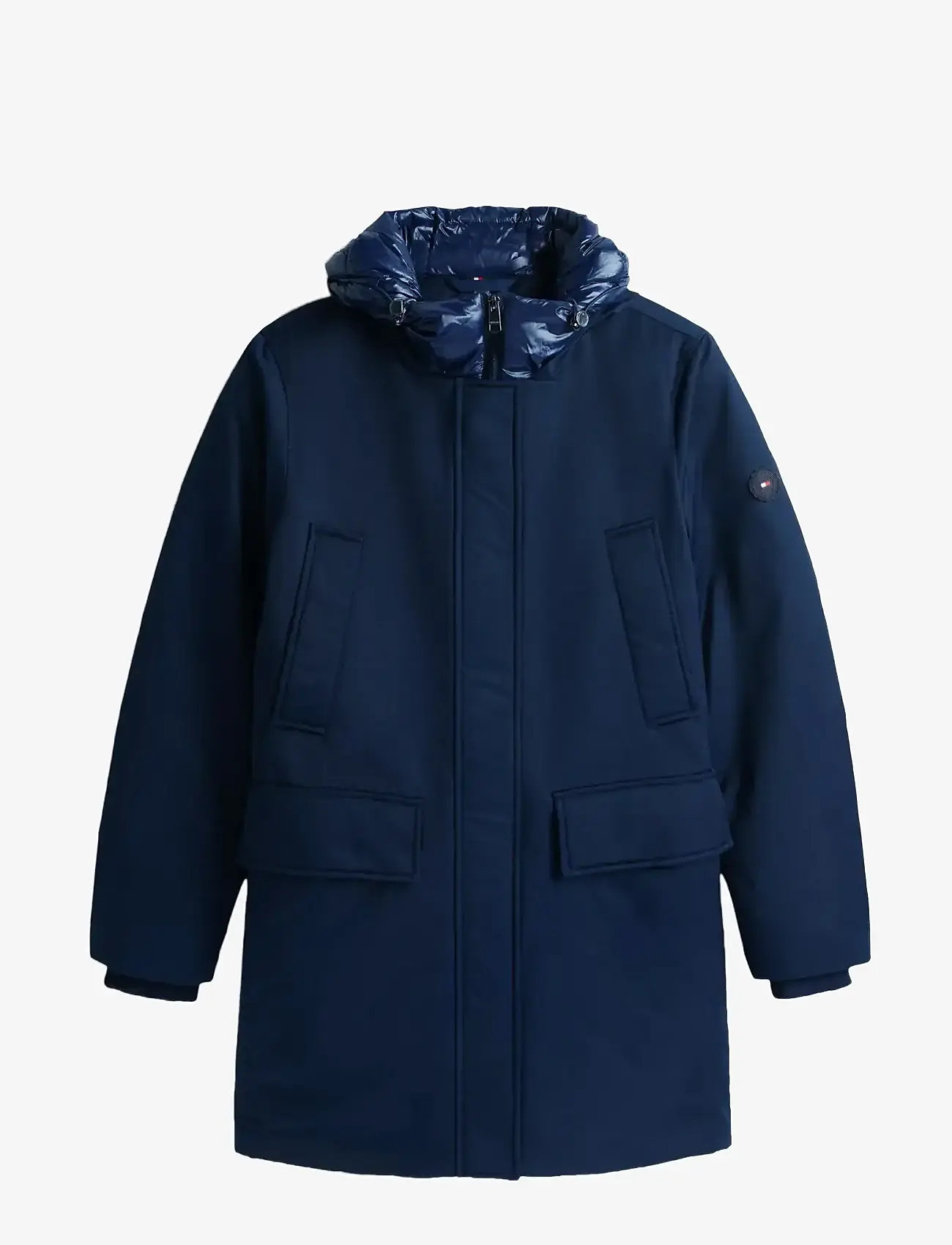 Tommy Hilfiger - PADDED NYLON REG PARKA - parkas - dark night navy - 2