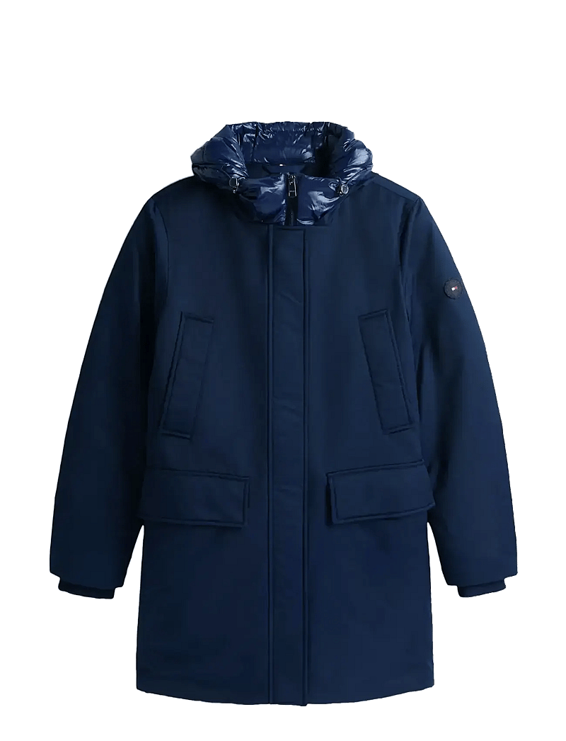 Tommy Hilfiger - PADDED NYLON REG PARKA - parkas - dark night navy - 2