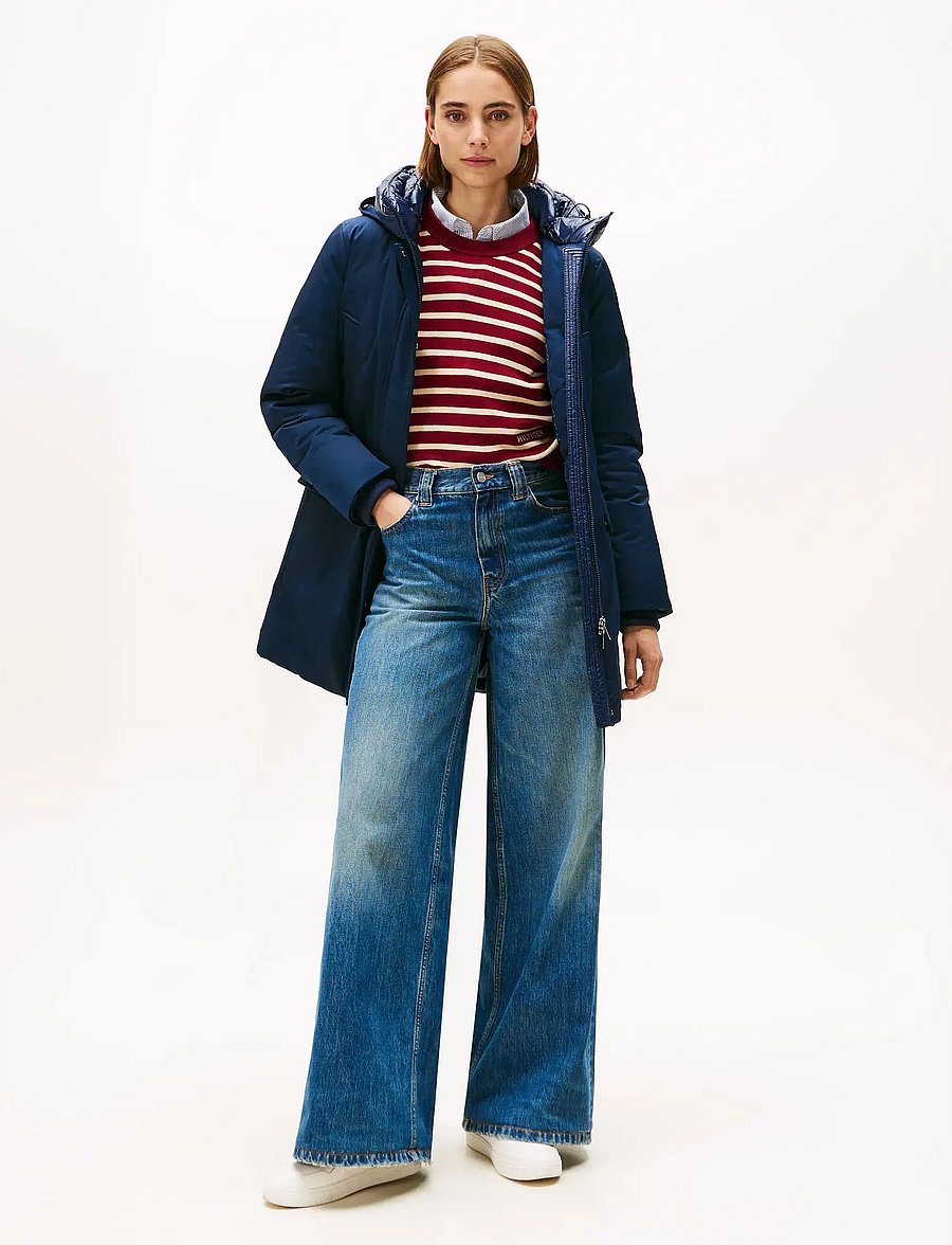 Tommy Hilfiger - PADDED NYLON REG PARKA - parka's - dark night navy - 0