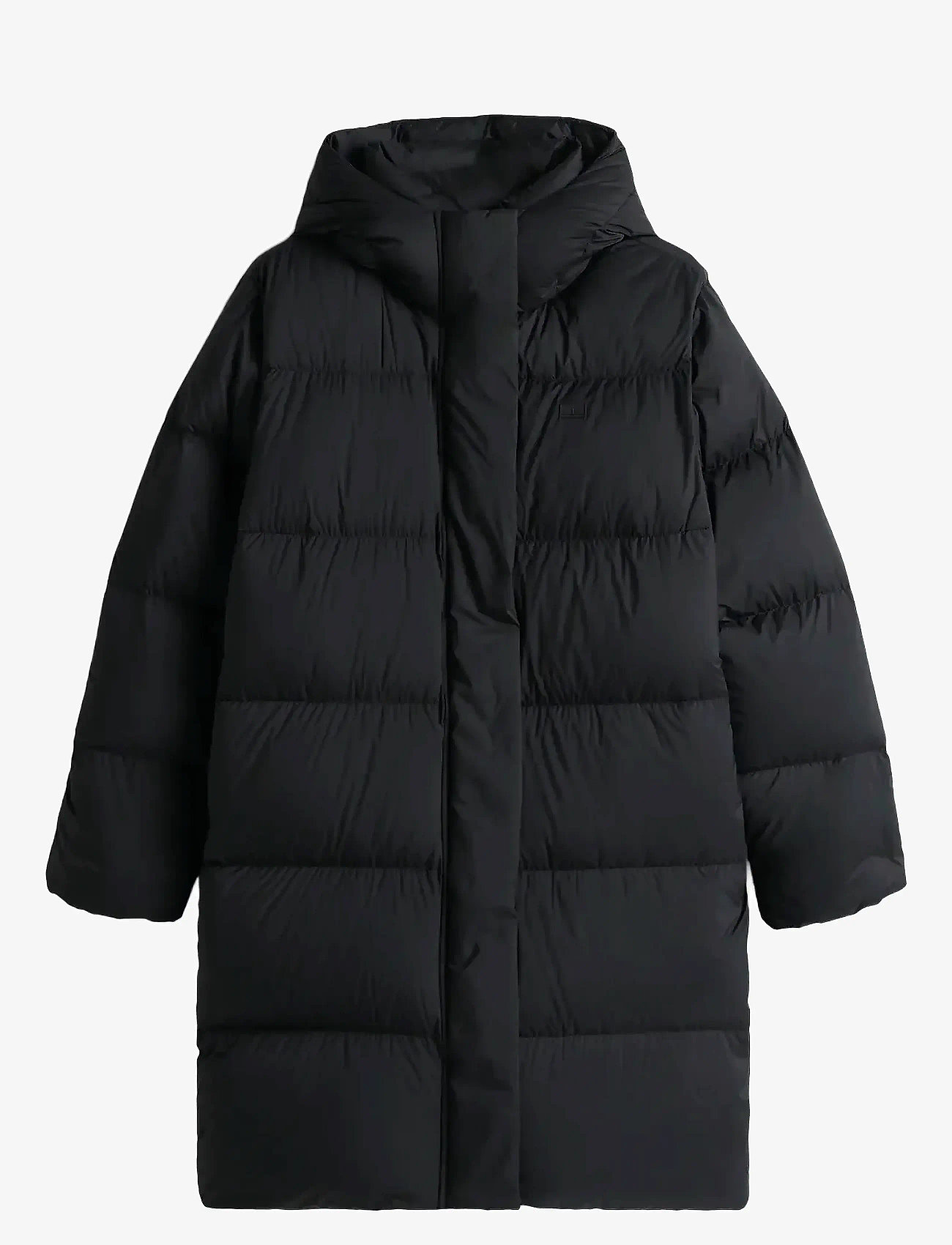 Tommy Hilfiger - MODERN DOWN REG COAT - dunkappor - black - 1