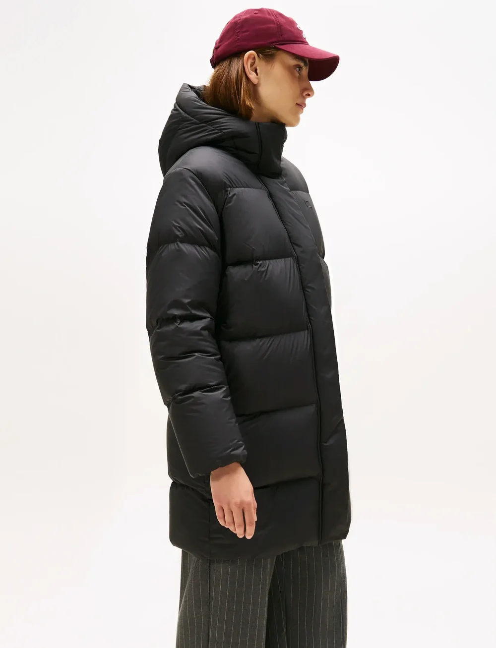Tommy Hilfiger - MODERN DOWN REG COAT - dunfrakker - black - 3