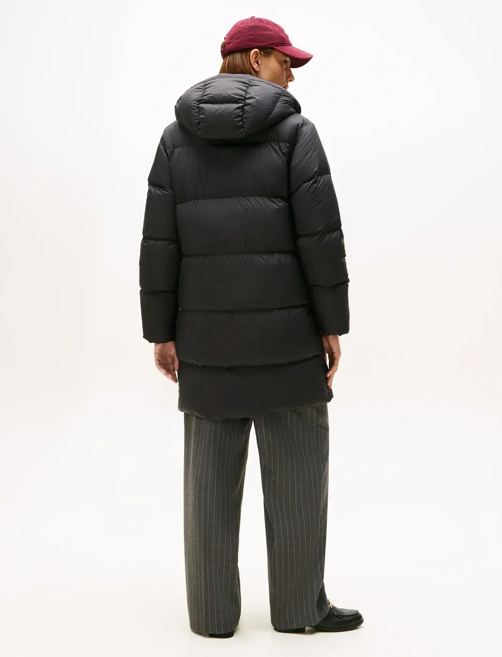 Tommy Hilfiger - MODERN DOWN REG COAT - dunfrakker - black - 5