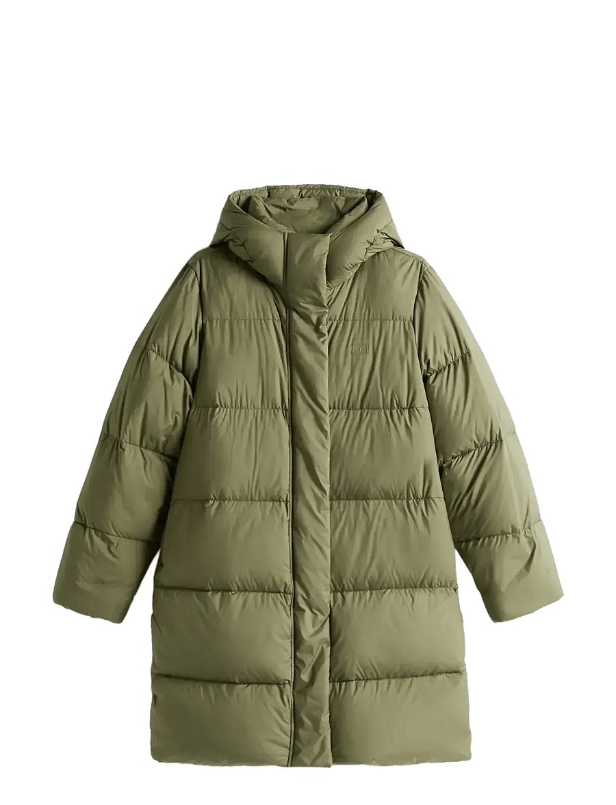 Tommy Hilfiger - MODERN DOWN REG COAT - winterjacken - utility olive - 1