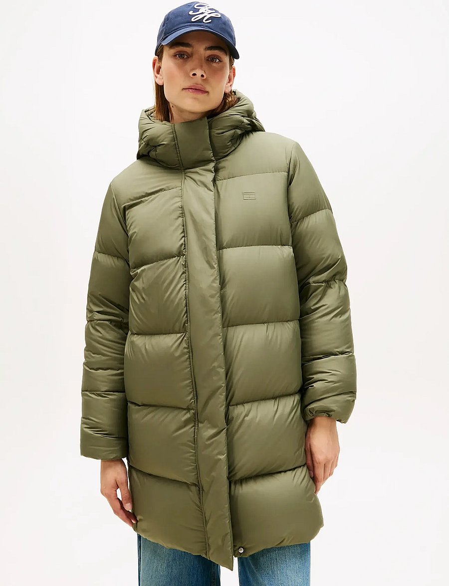 Tommy Hilfiger - MODERN DOWN REG COAT - winterjacken - utility olive - 2