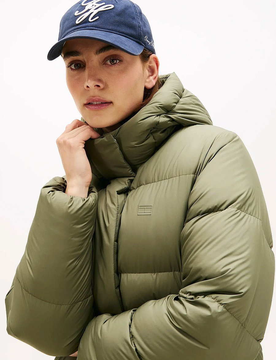 Tommy Hilfiger - MODERN DOWN REG COAT - winterjacken - utility olive - 3