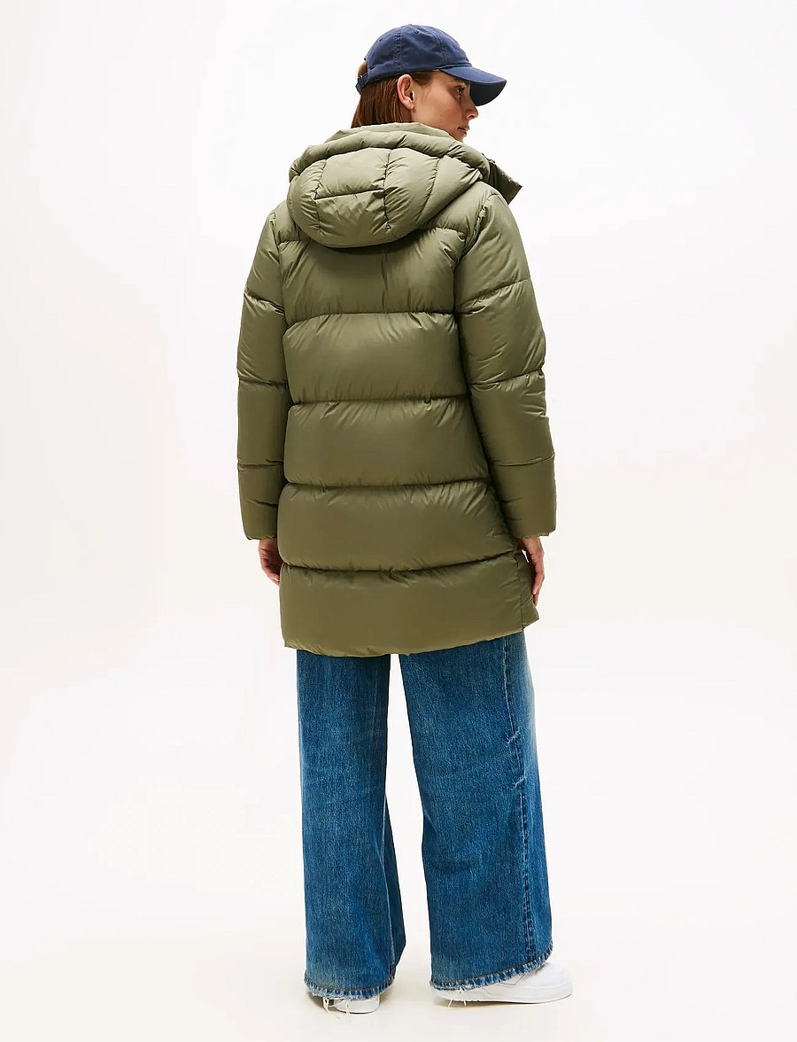 Tommy Hilfiger - MODERN DOWN REG COAT - winterjacken - utility olive - 4