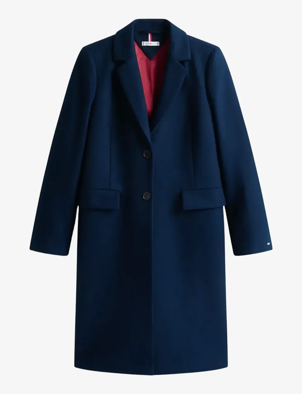 Tommy Hilfiger - CLASSIC SB WOOL REG COAT - ullkappor - dark night navy - 1