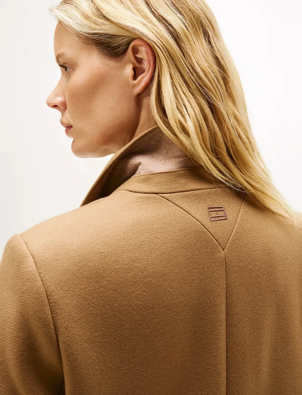 Tommy Hilfiger - CLASSIC SB WOOL REG COAT - ullkappor - light sepia brown - 3