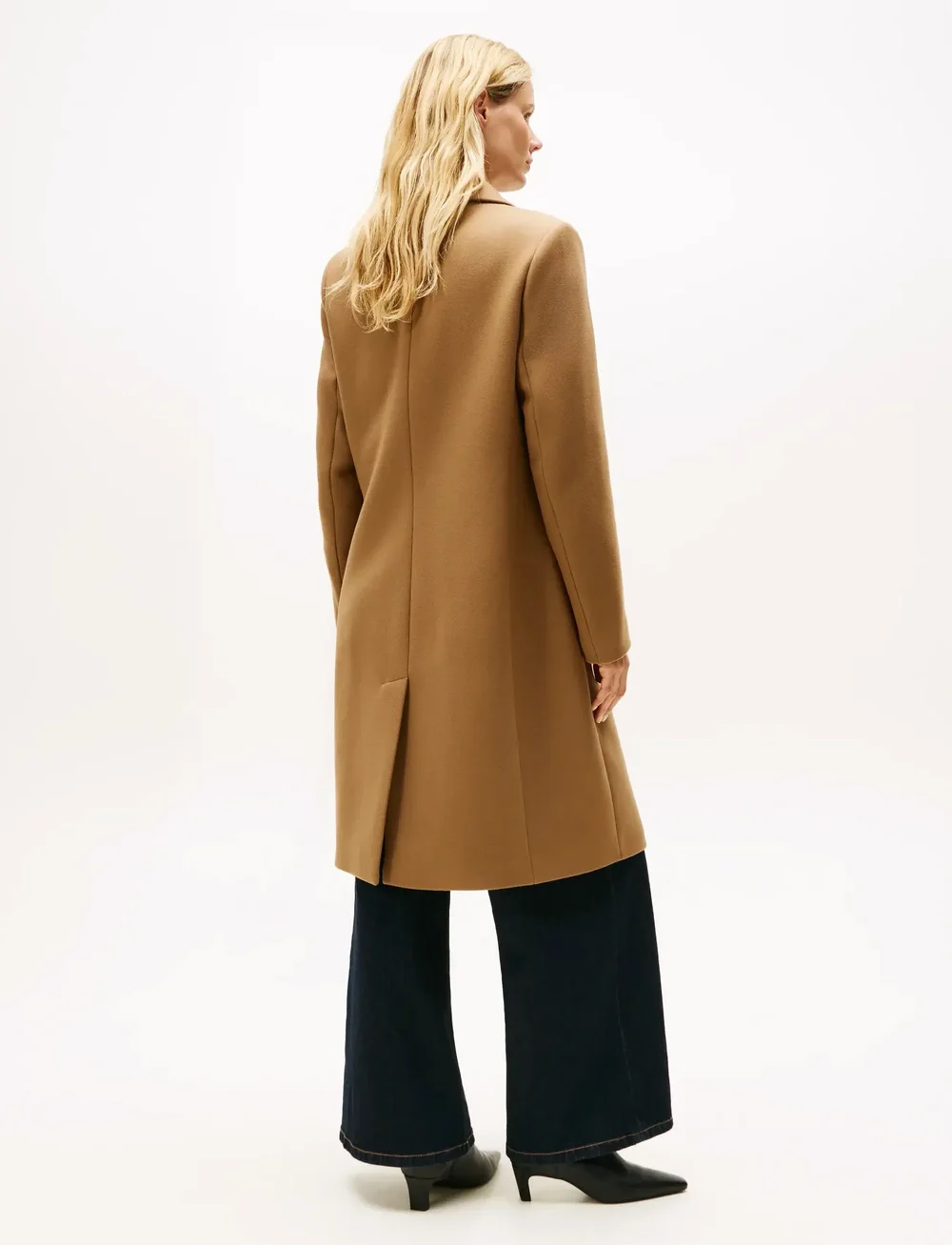 Tommy Hilfiger - CLASSIC SB WOOL REG COAT - ullkappor - light sepia brown - 4