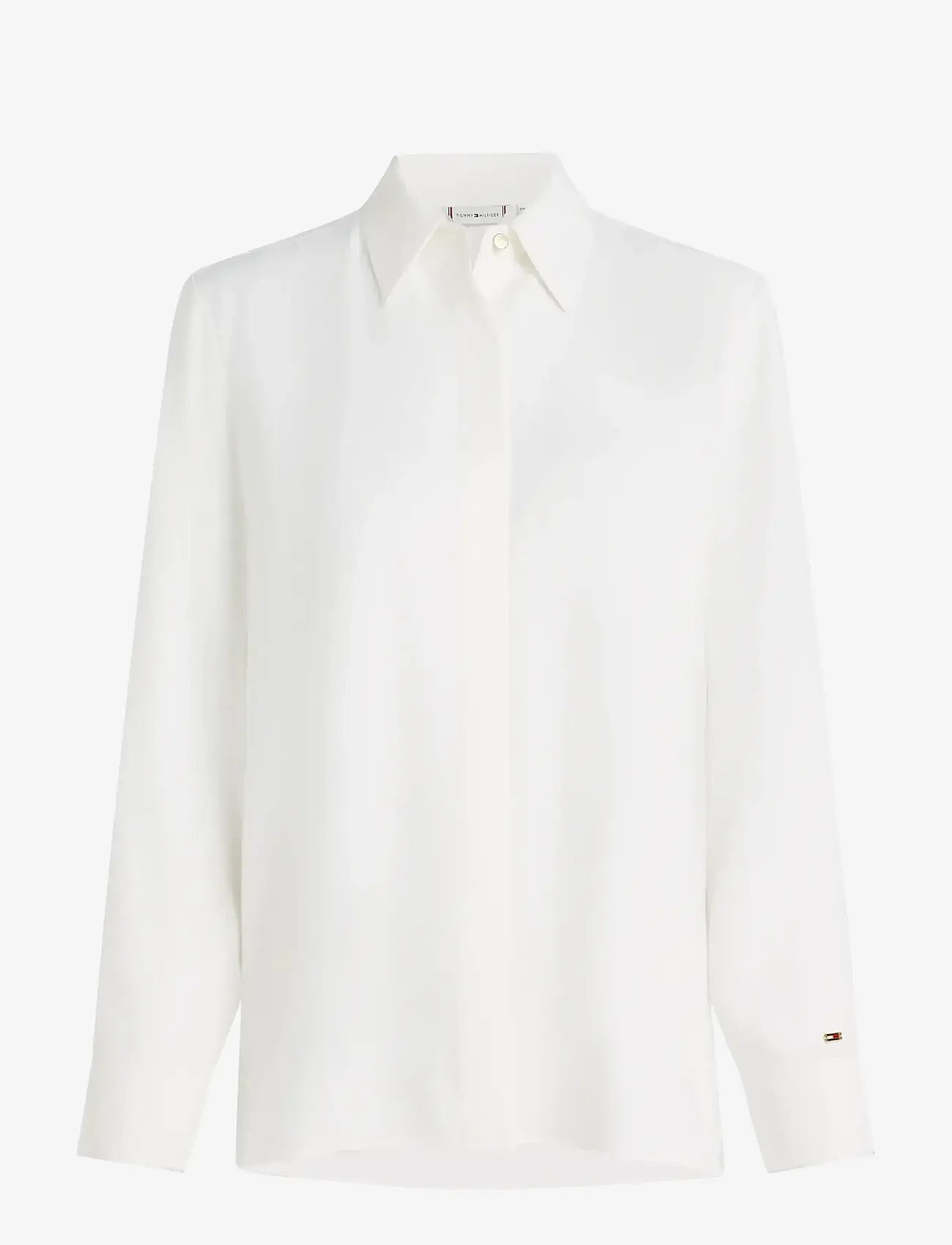 Tommy Hilfiger - SOFT VIS LS REGULAR SHIRT - ecru - 1