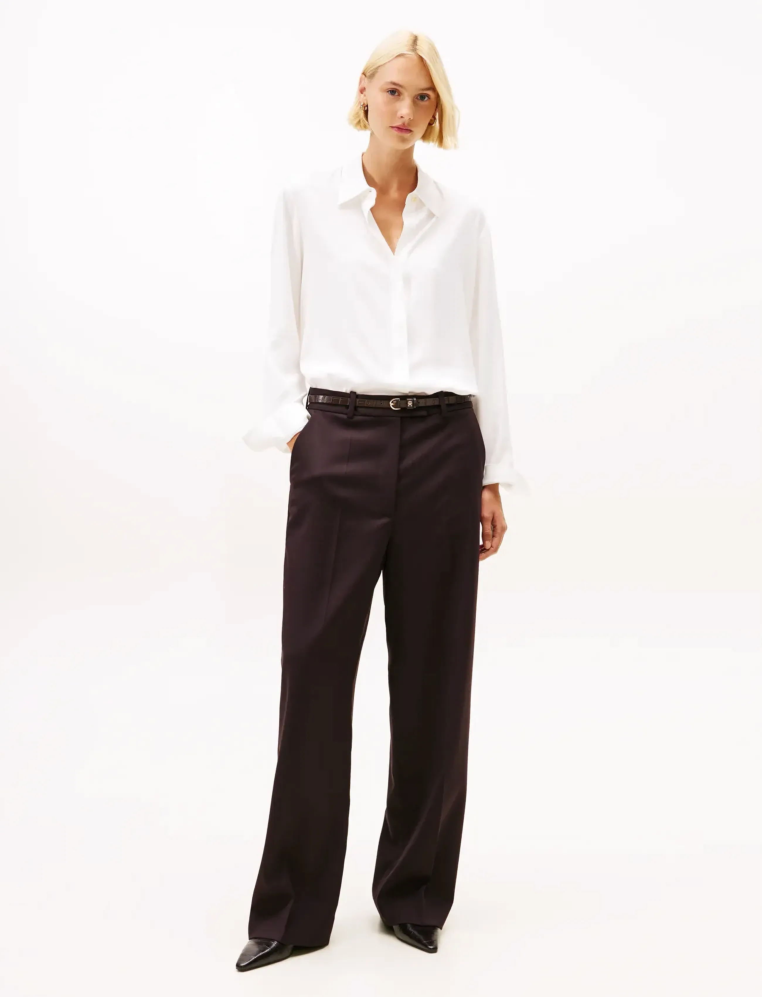 Tommy Hilfiger - SOFT VIS LS REGULAR SHIRT - ecru - 3