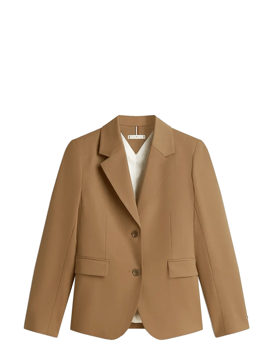 Tommy Hilfiger - TIMELESS WOOL REG STRT SB BLAZER - einreihige blazer - nordic taupe - 1