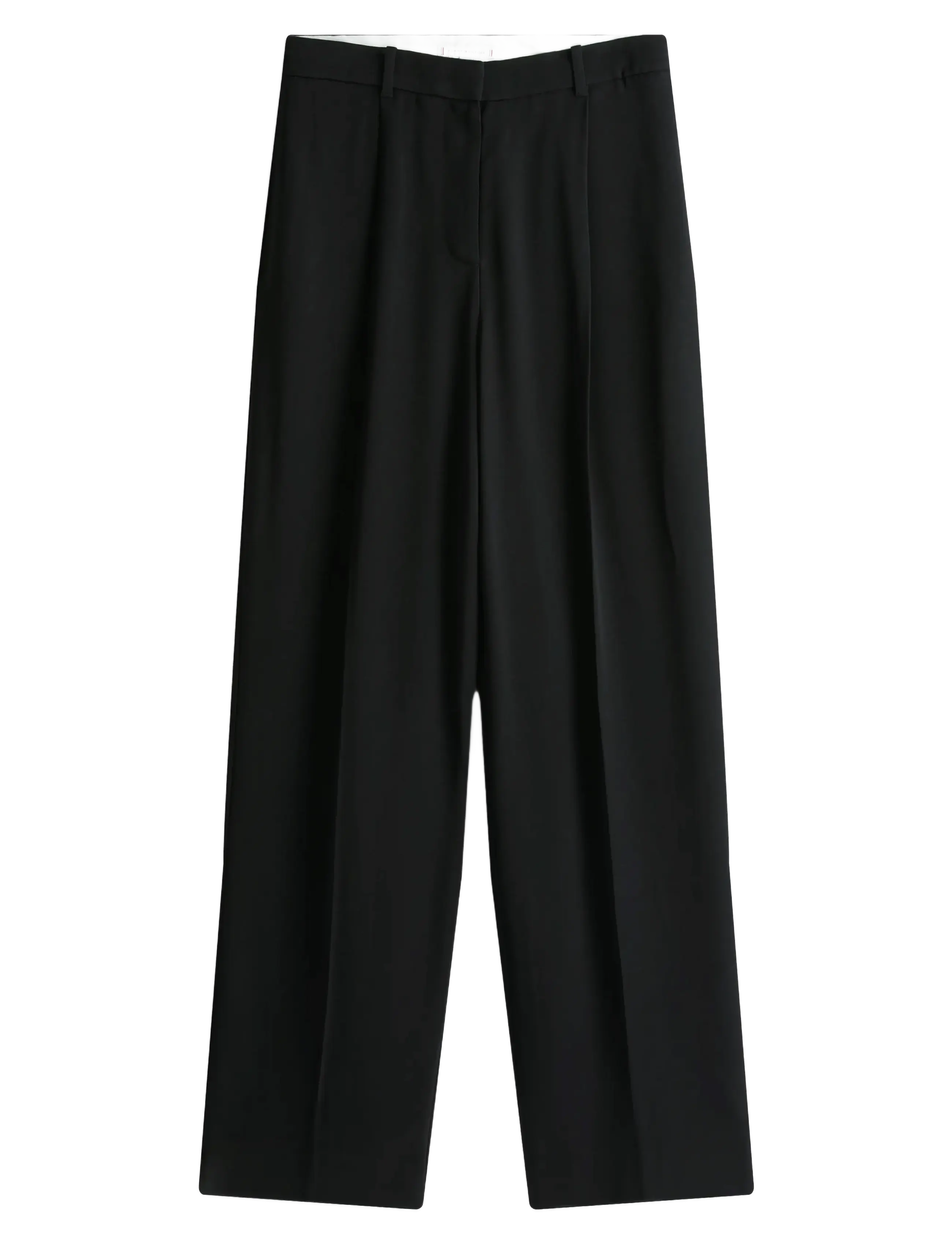 TOMMY HILFIGER Vis Twill Rlxd Straight Hosen Schwarz - 34 - Damen