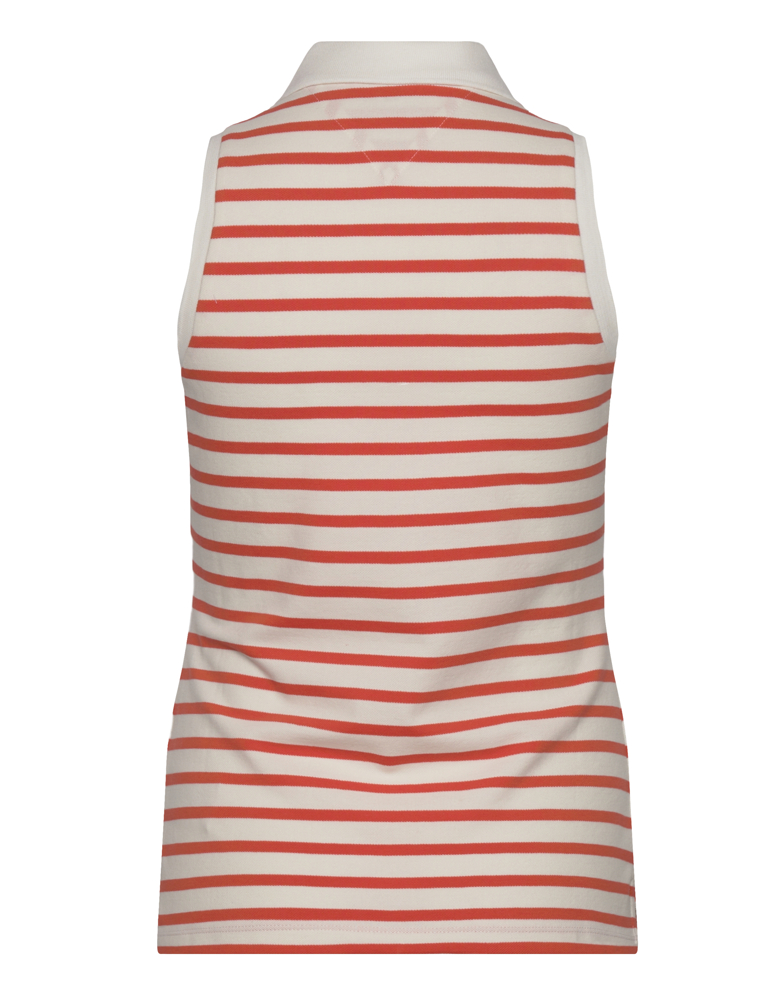 Tommy Hilfiger - 1985 SLIM SS POLO - poloshirts - classic breton ecu/ orange - 2