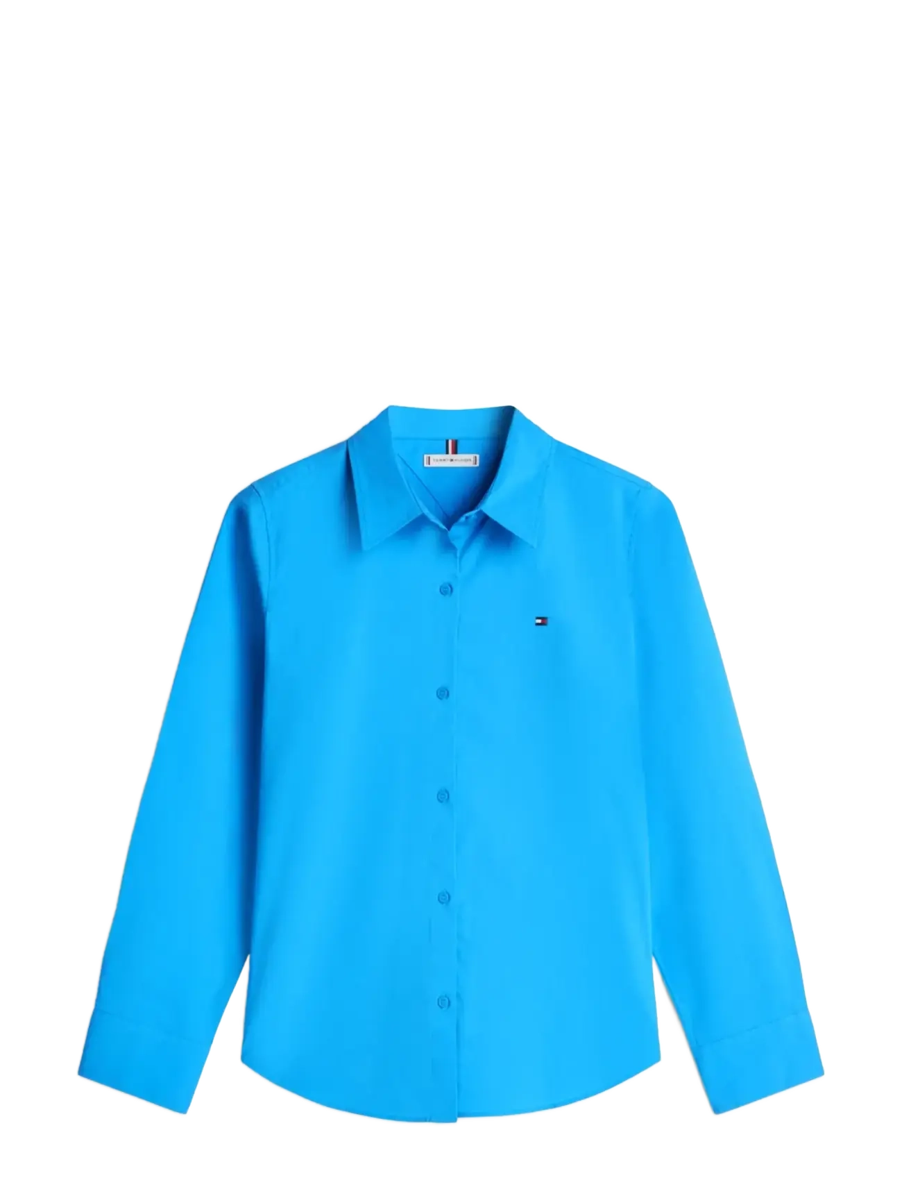 ESS POPLIN REGULAR SHIRT - MESMERIZING BLUE