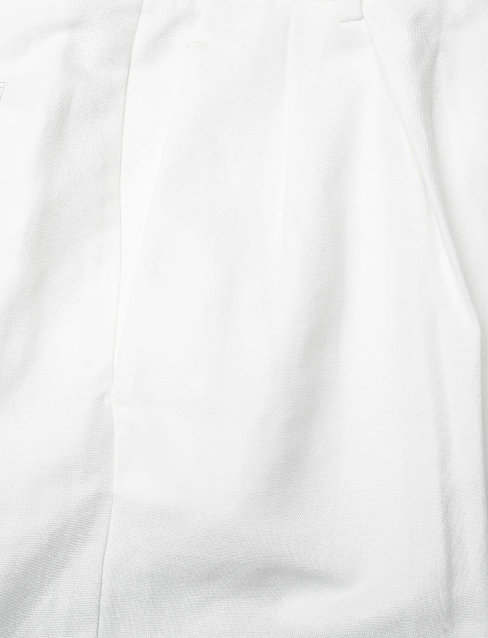 Tommy Hilfiger - LINEN MIX PLEATED SHORT - paper bag shorts - ivory petal - 2