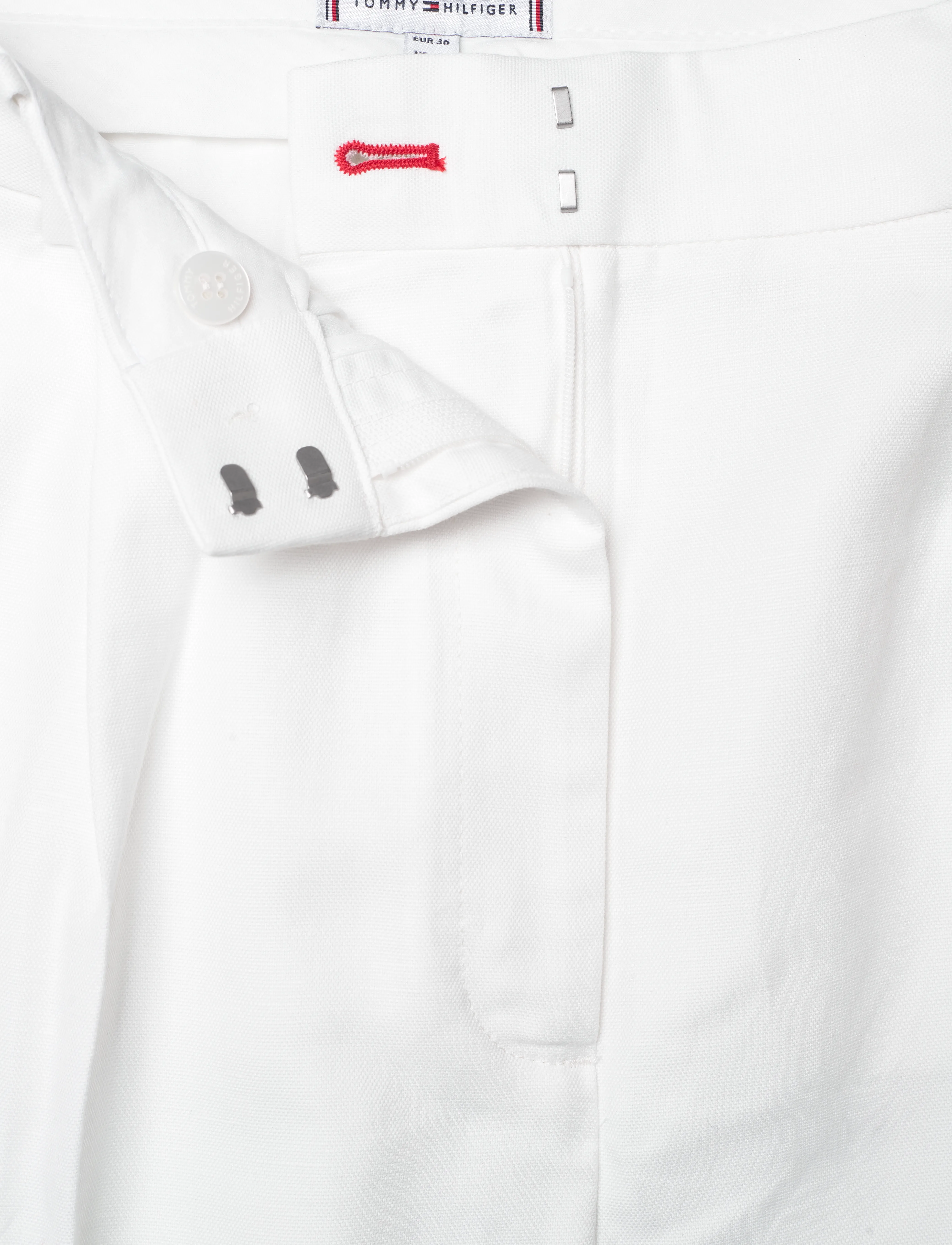 Tommy Hilfiger - LINEN MIX PLEATED SHORT - ivory petal - 3