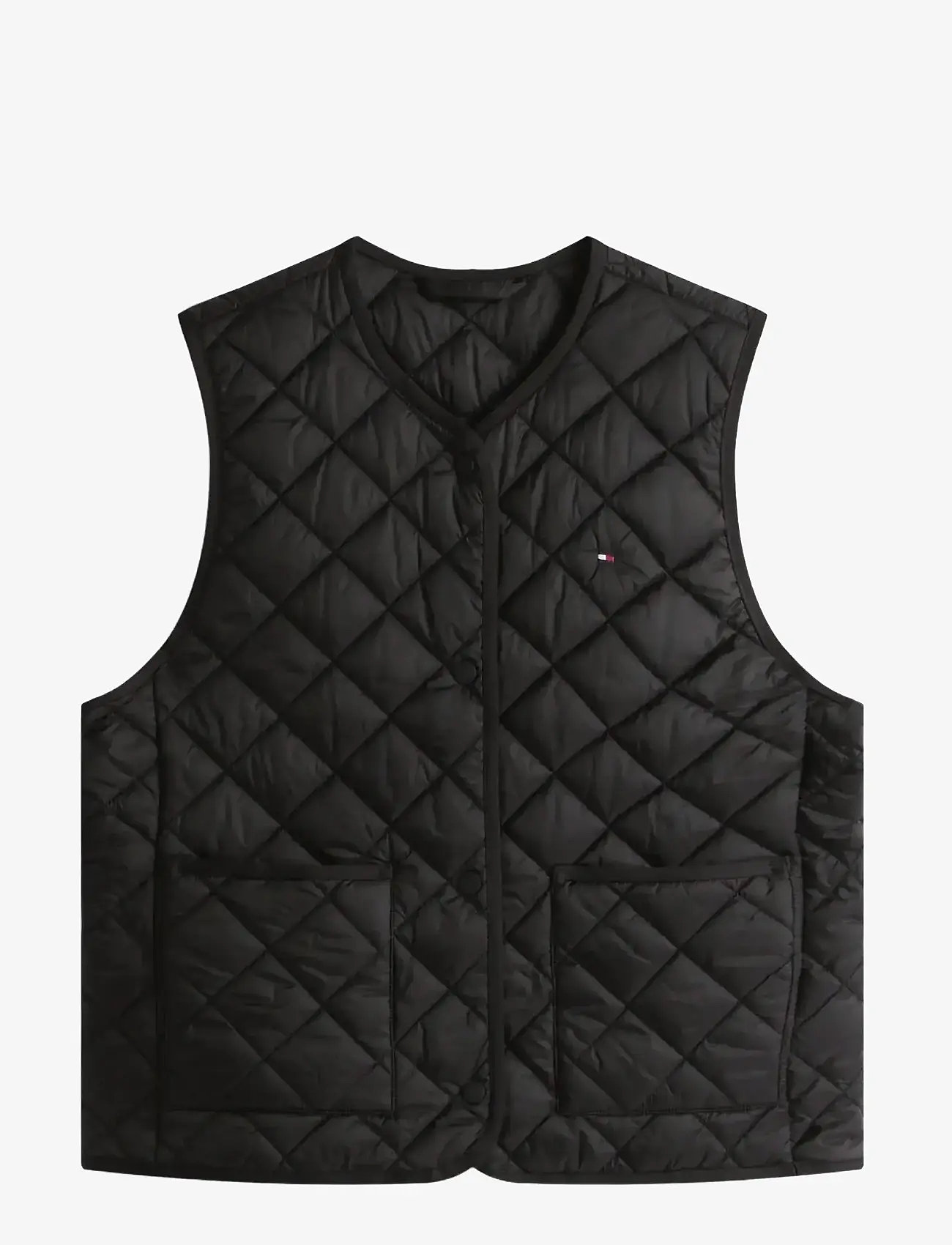 Tommy Hilfiger - LW PADDED REG QUILTED VEST - höstjackor - black - 1