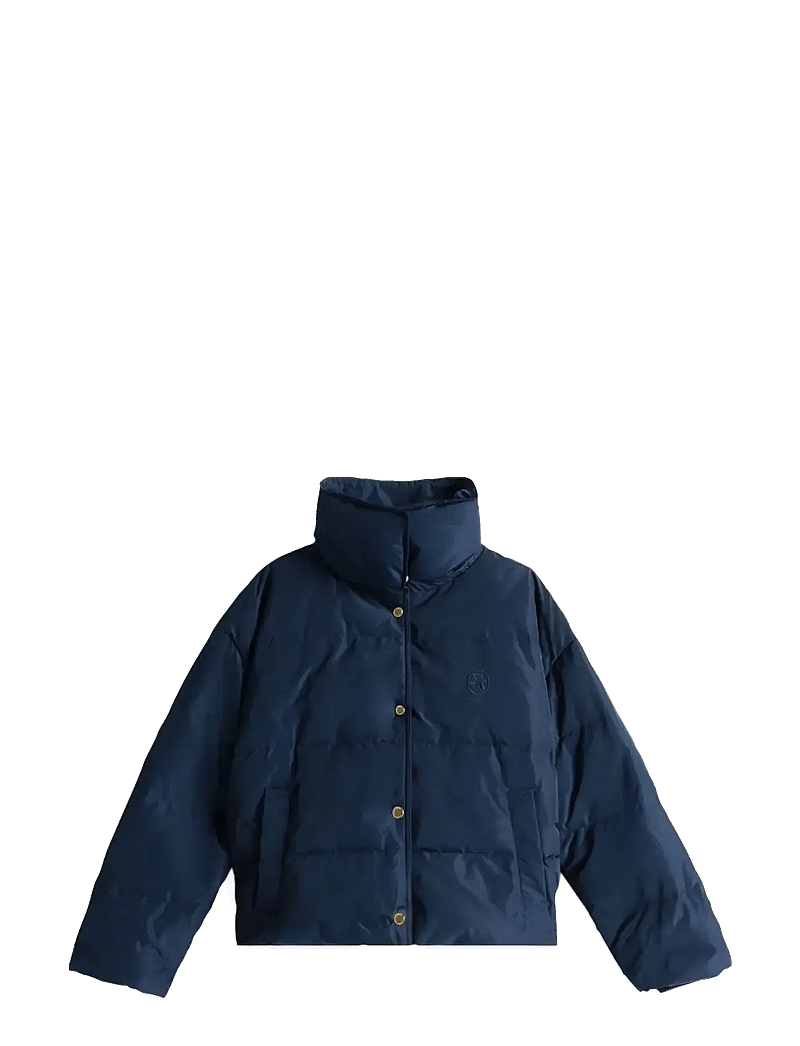 Tommy Hilfiger - CREST MW DOWN REG JACKET - winterjacken - dark night navy - 1