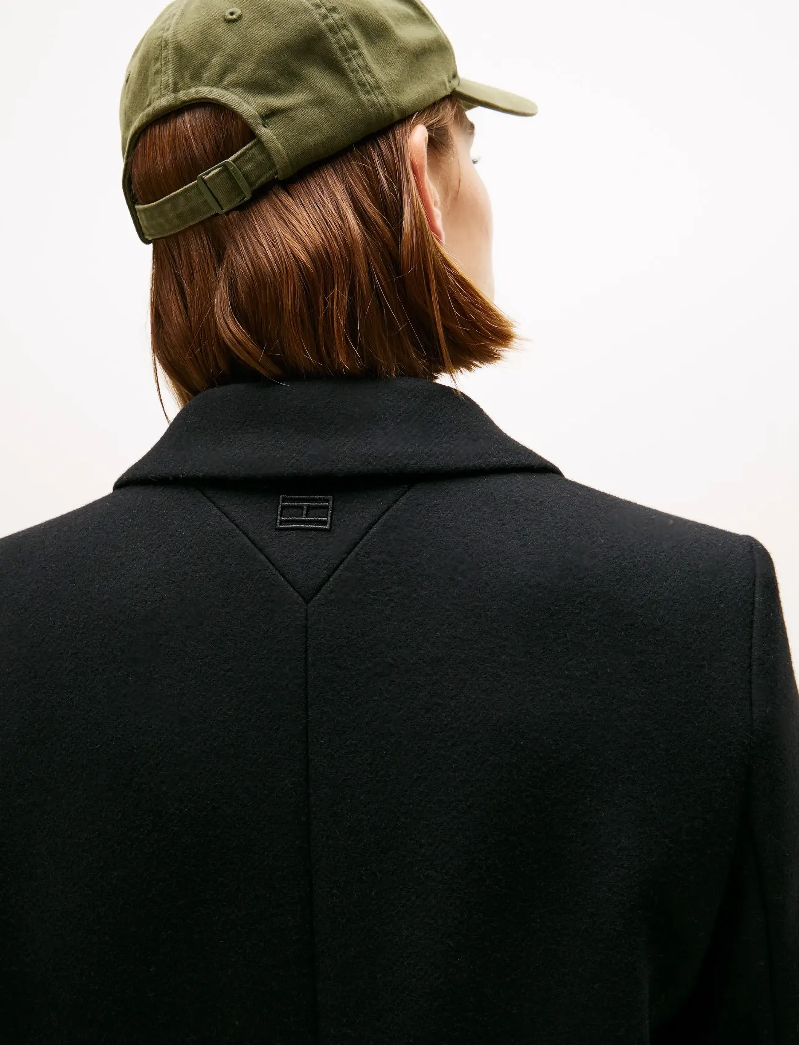 Tommy Hilfiger - CLASSIC SB WOOL REG MAXI COAT - talvejoped - black - 2