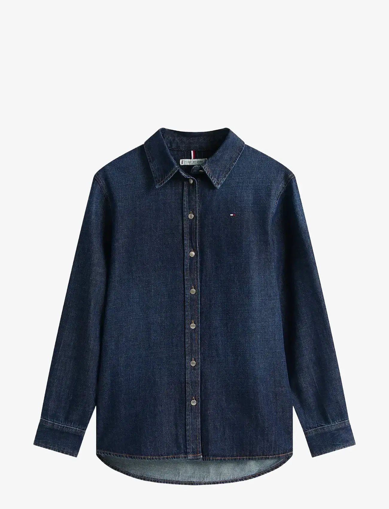 Tommy Hilfiger - DNM MILO REG SHIRT - denimskjorter - milo - 0