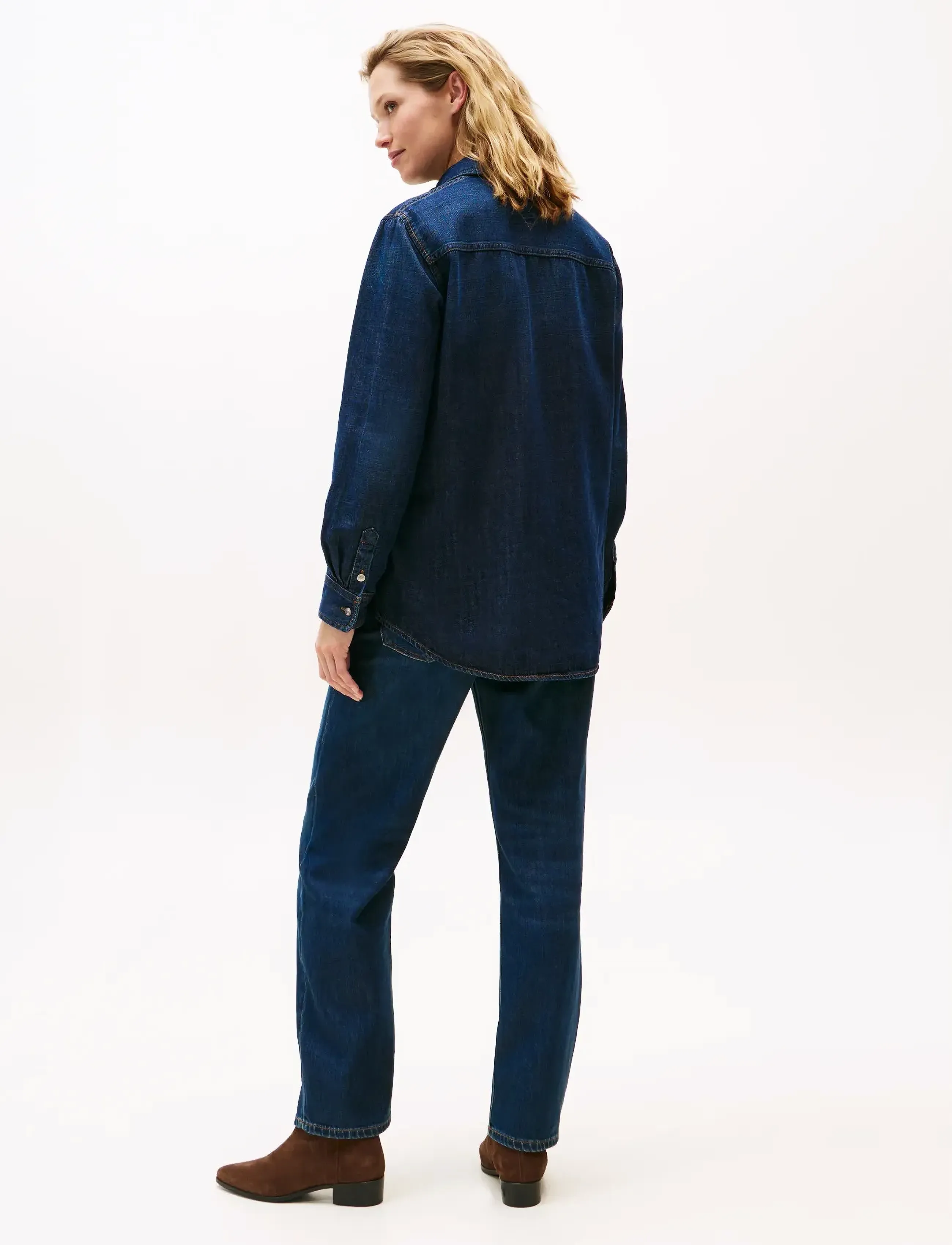 Tommy Hilfiger - DNM MILO REG SHIRT - milo - 3