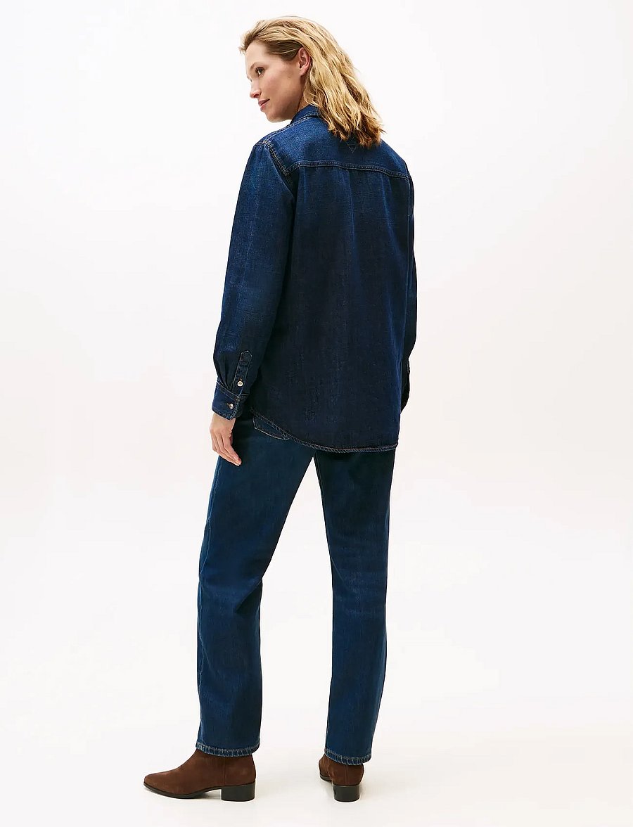Tommy Hilfiger - DNM MILO REG SHIRT - milo - 3