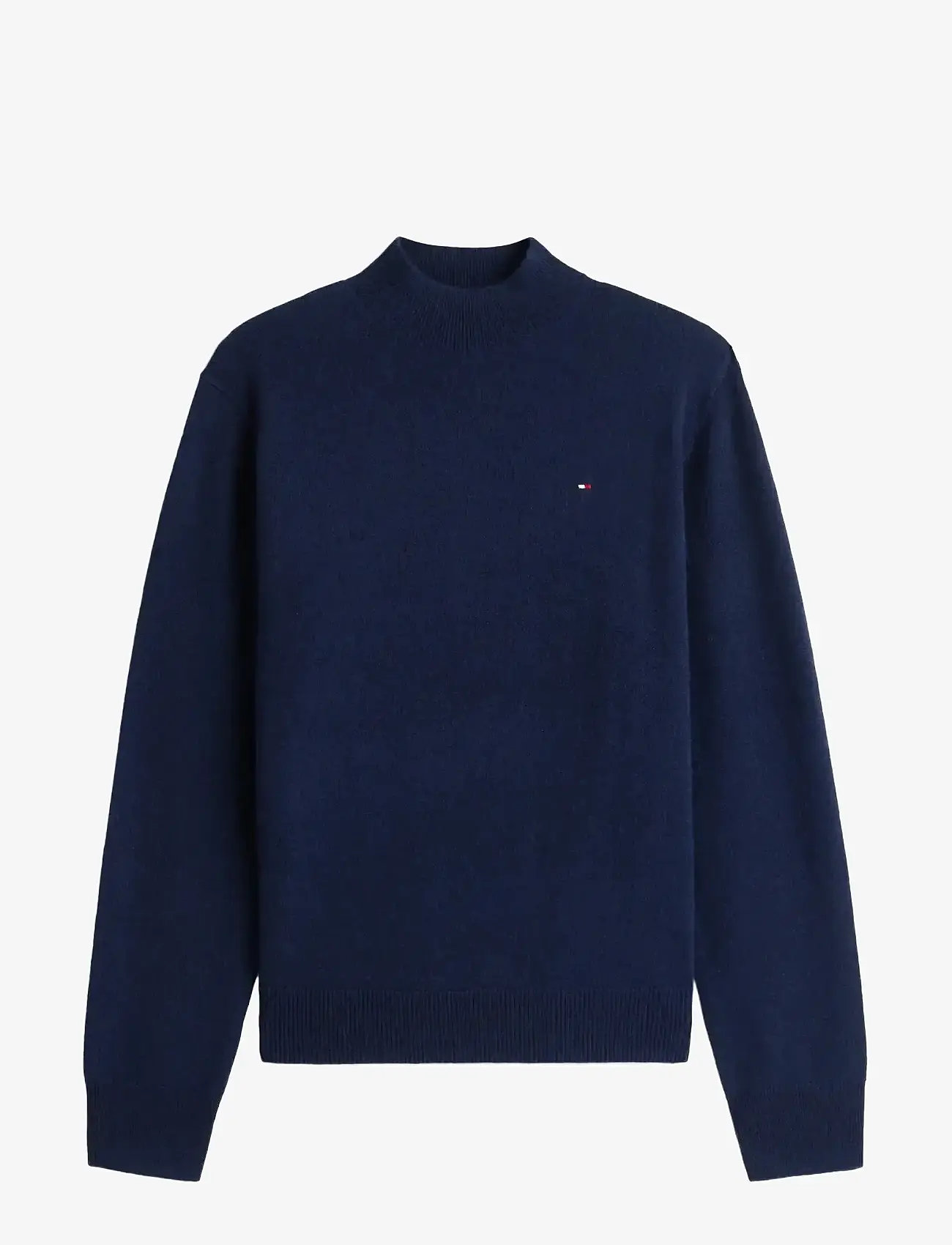Tommy Hilfiger - WOOL CASH MOCK-NK LS SWT - kashmir - dark night navy - 1