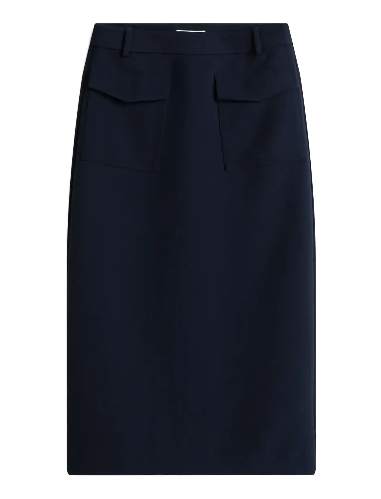 Tommy Hilfiger PUNTO TAILORED MIDI SKIRT - Bleistiftröcke - DARK NIGHT NAVY / navy