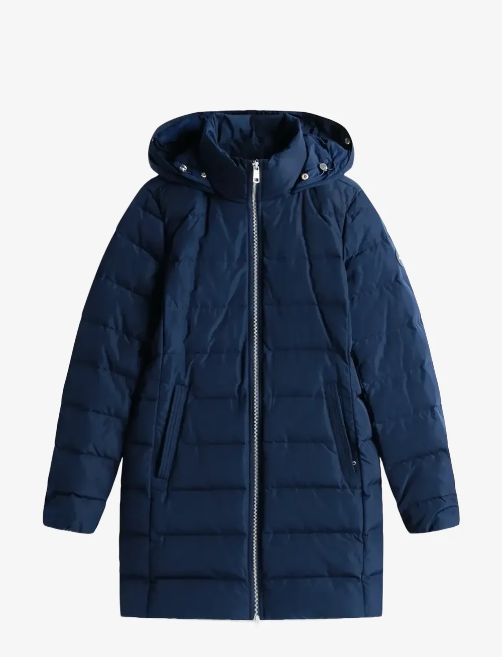 Tommy Hilfiger - MW DOWN SLIM COAT WITH FUR - dunfrakker - dark night navy - 1