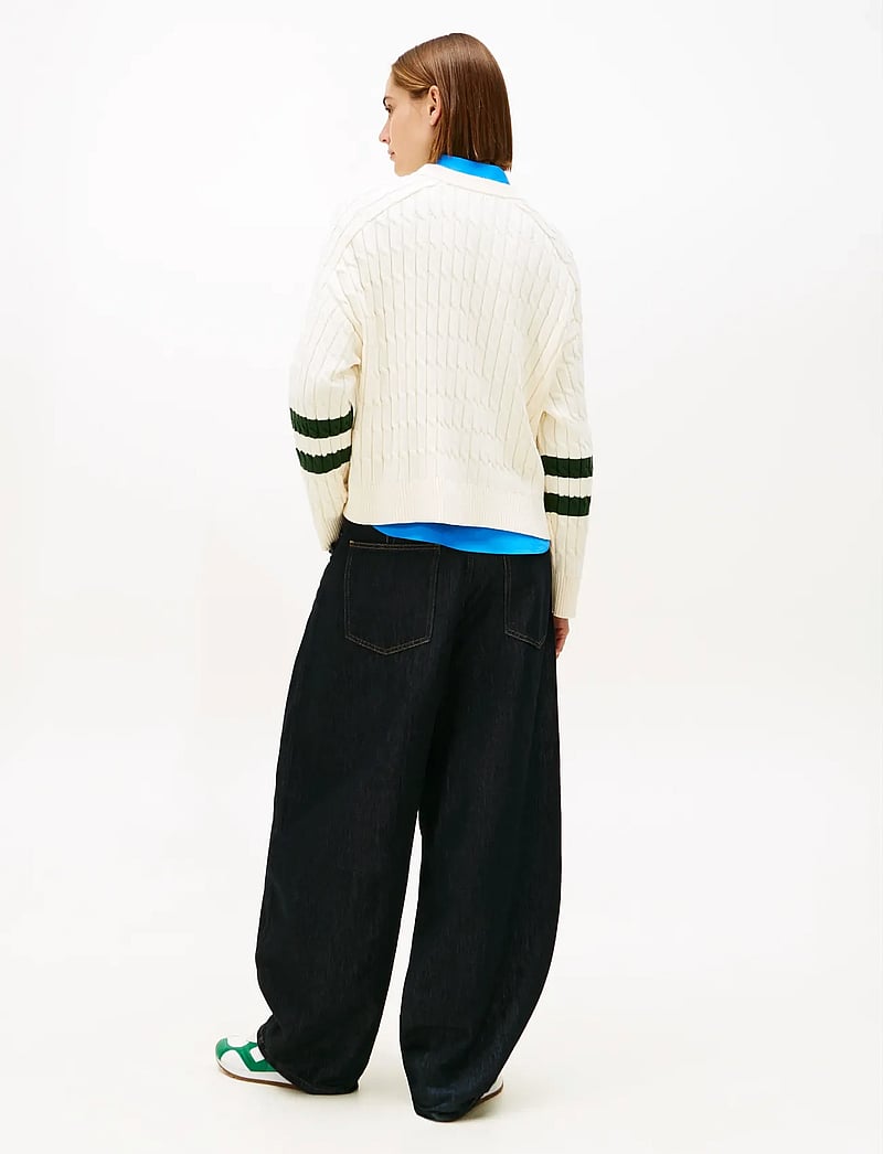 Tommy Hilfiger - TEXTURED GRAPHIC C-NK LS SWT - pullover - calico - 3